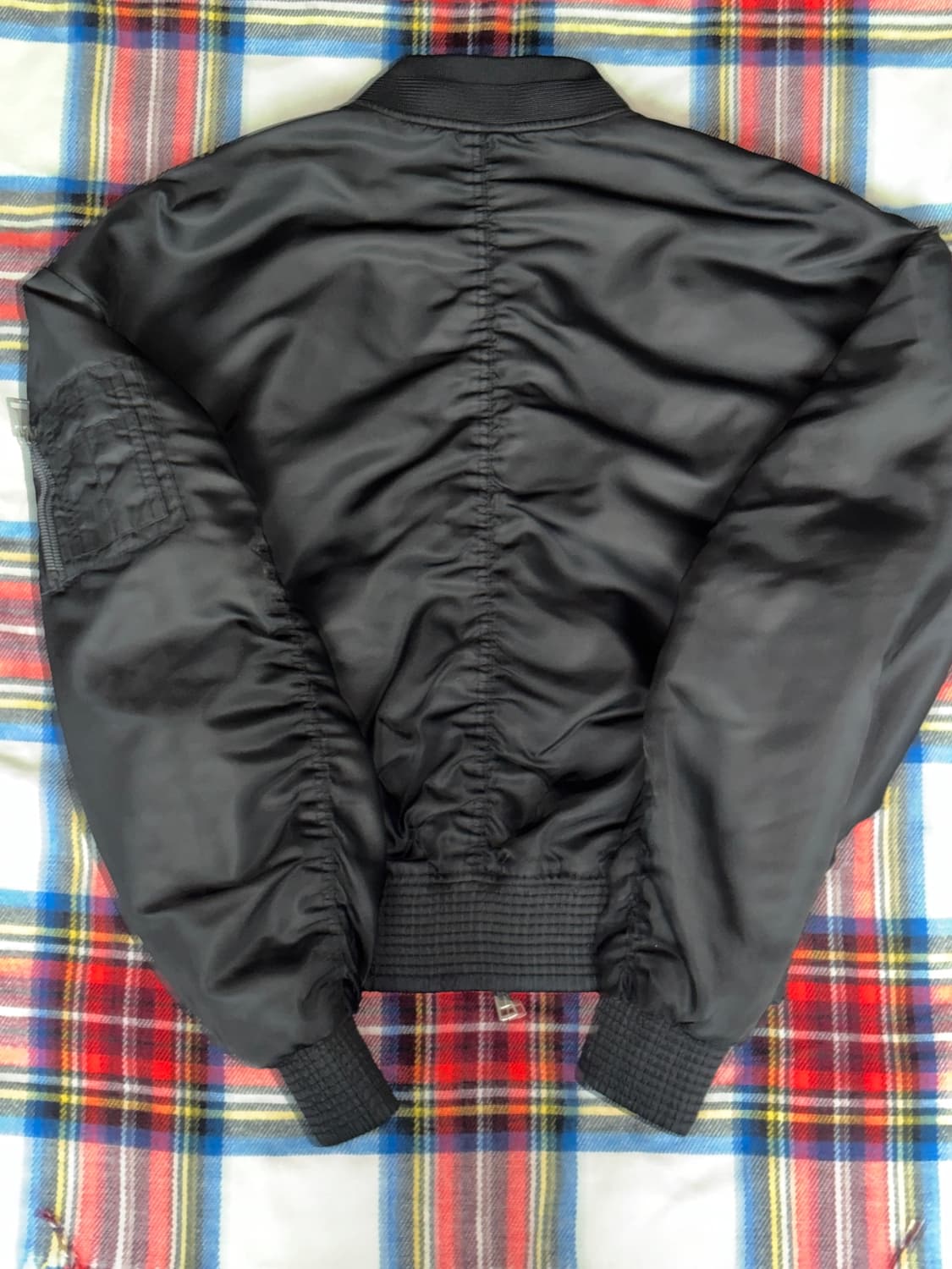 메종미네드 maison mined | crush 블랙 셔링 ma-1 S 상품이미지3