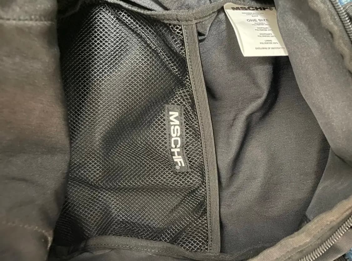 미스치프 롬버스 백팩 블랙 상품이미지5