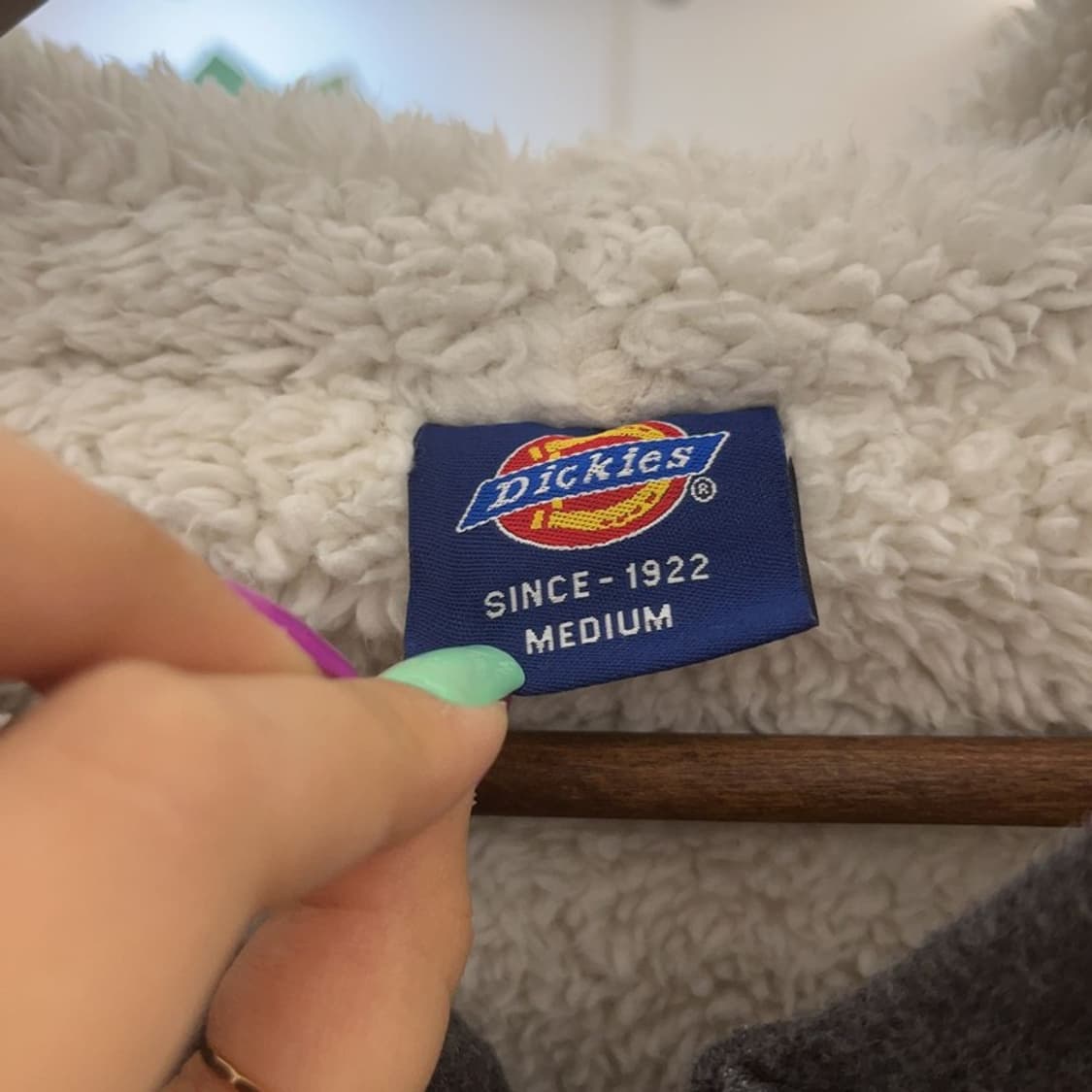 디키즈 올드스쿨 빈티지 양털 후드 집업 M C06932 상품이미지5