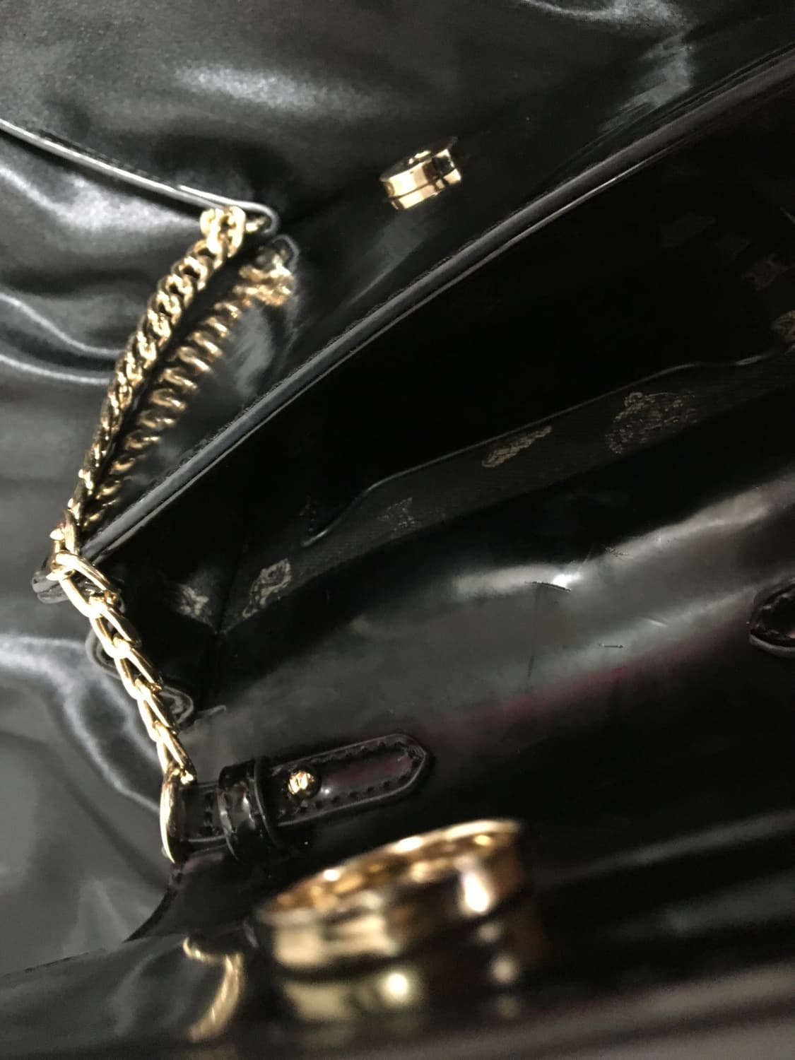 렙 에나멜 크로스 백 상품이미지2