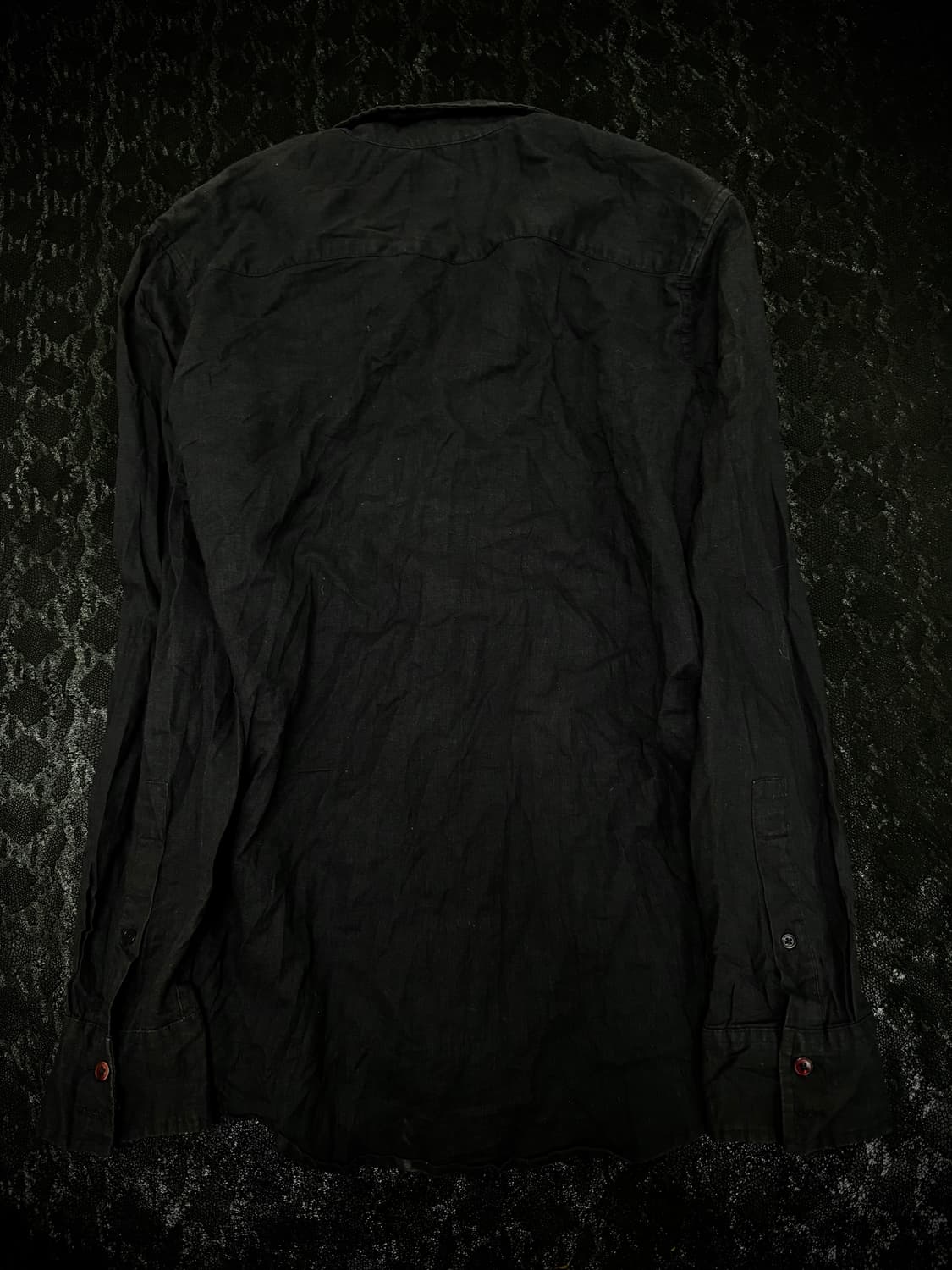 “Vintage” 00‘s V-Kei Gothic Print Shirts 상품이미지6