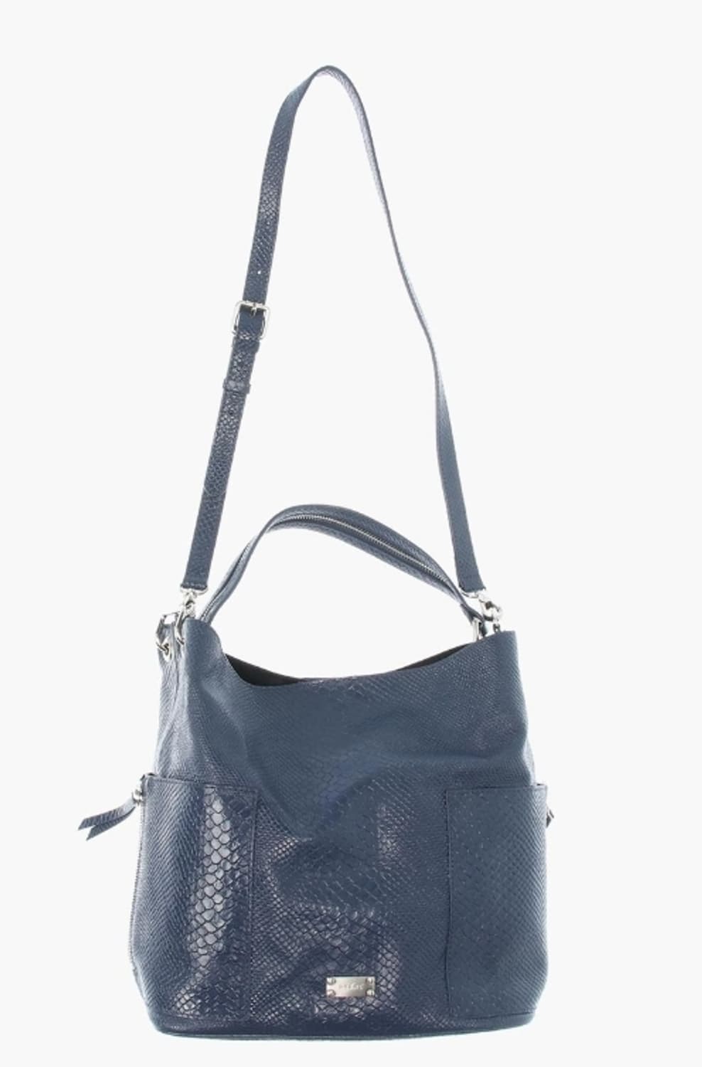 BREAL 리얼 소가죽 블루 가방 숄더백 상품이미지1