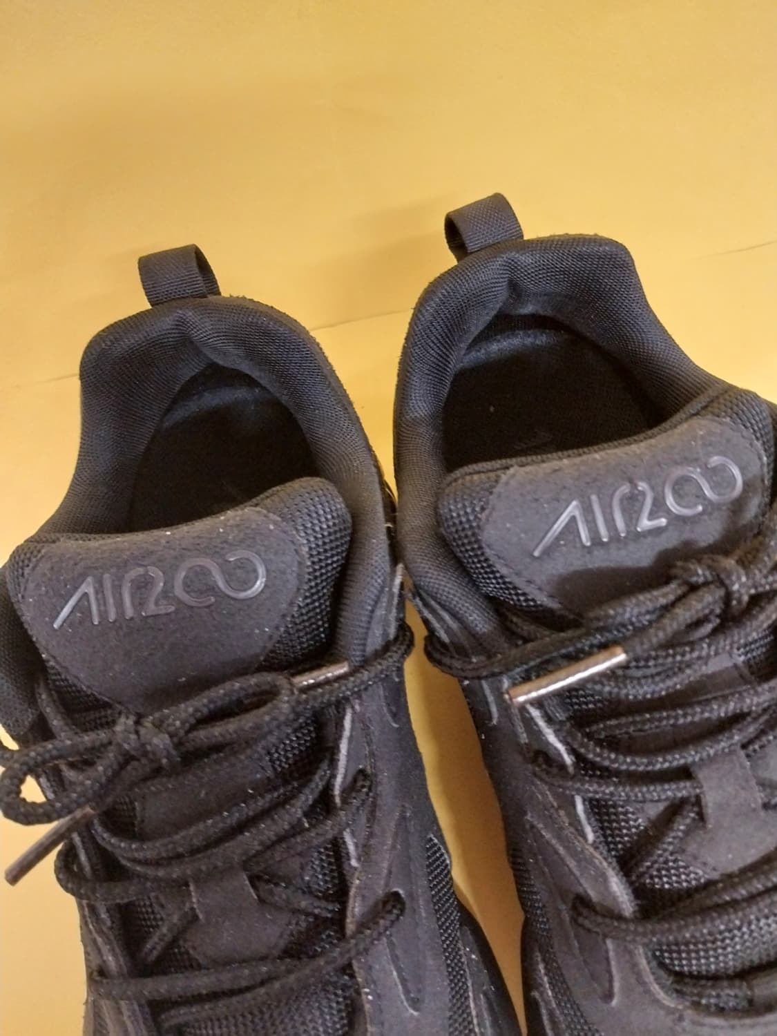 남성 나이키 에어맥스 200 트리플블랙 운동화 (255) 상품이미지5