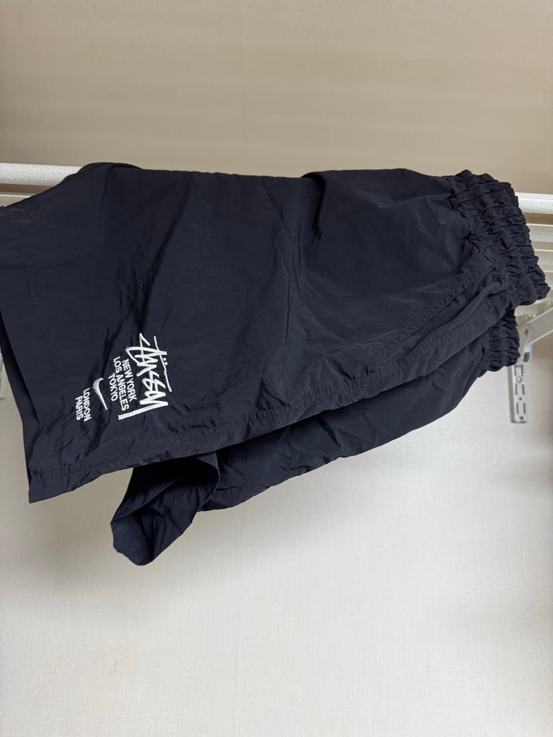 스투시x나이키 나일론 아노락 세트 블랙 (XL) 상품이미지6