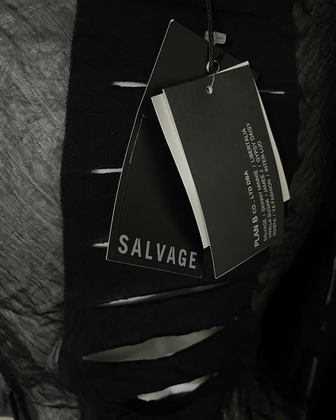 Salvage Studded Cut-out Mini Dress 상품이미지8