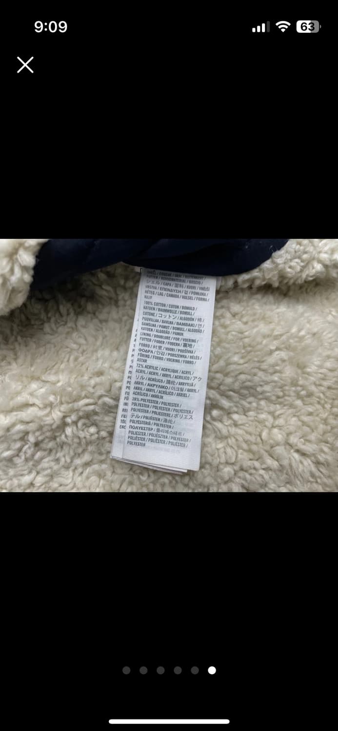 아베크롬비 털안감 더플자켓 여S 상품이미지6