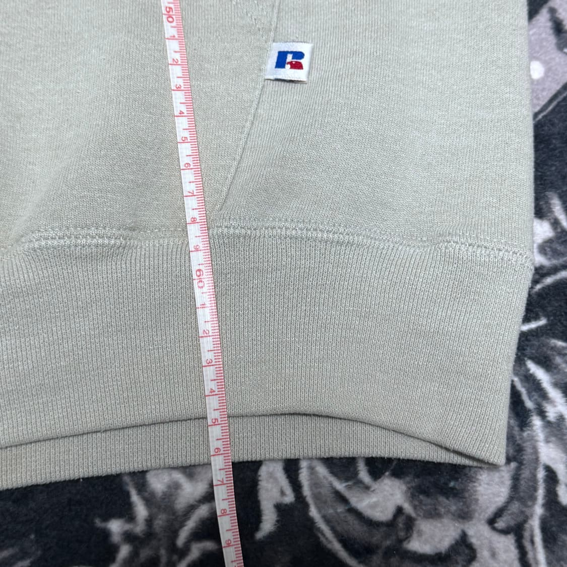 (L)00s Russell Athletic 러셀 애슬레틱 아이보리 후드 상품이미지6