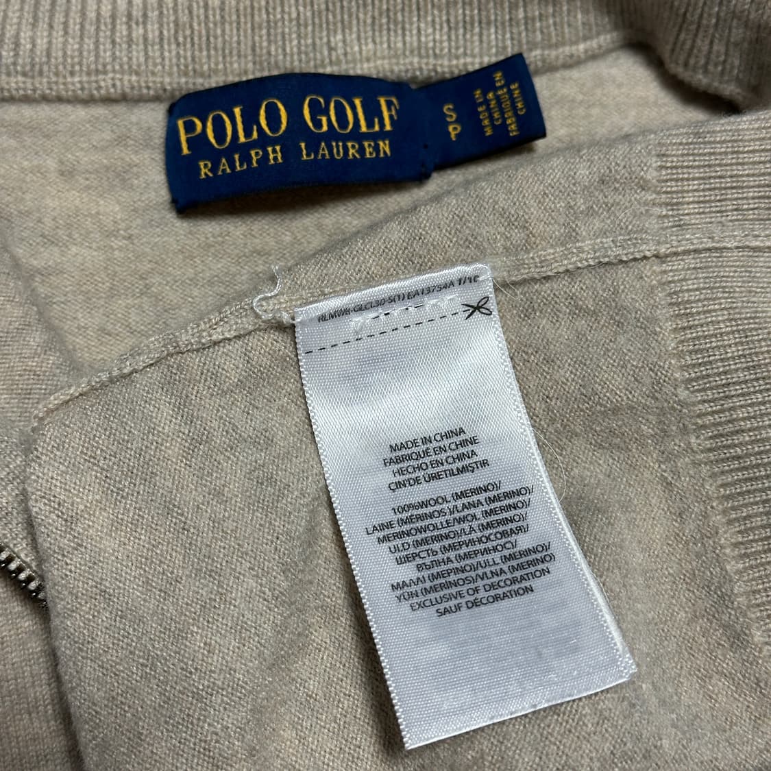 [S] 폴로 랄프로렌 골프 하프집업니트 상품이미지3