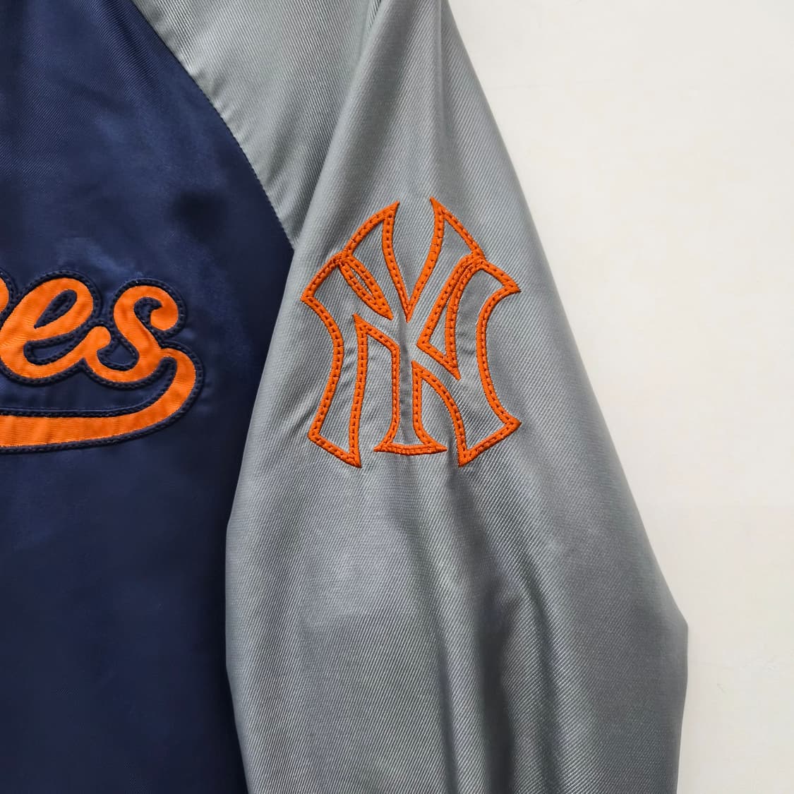 MLB 뉴욕 양키스 야구 점퍼 네이비 남성 M 상품이미지5