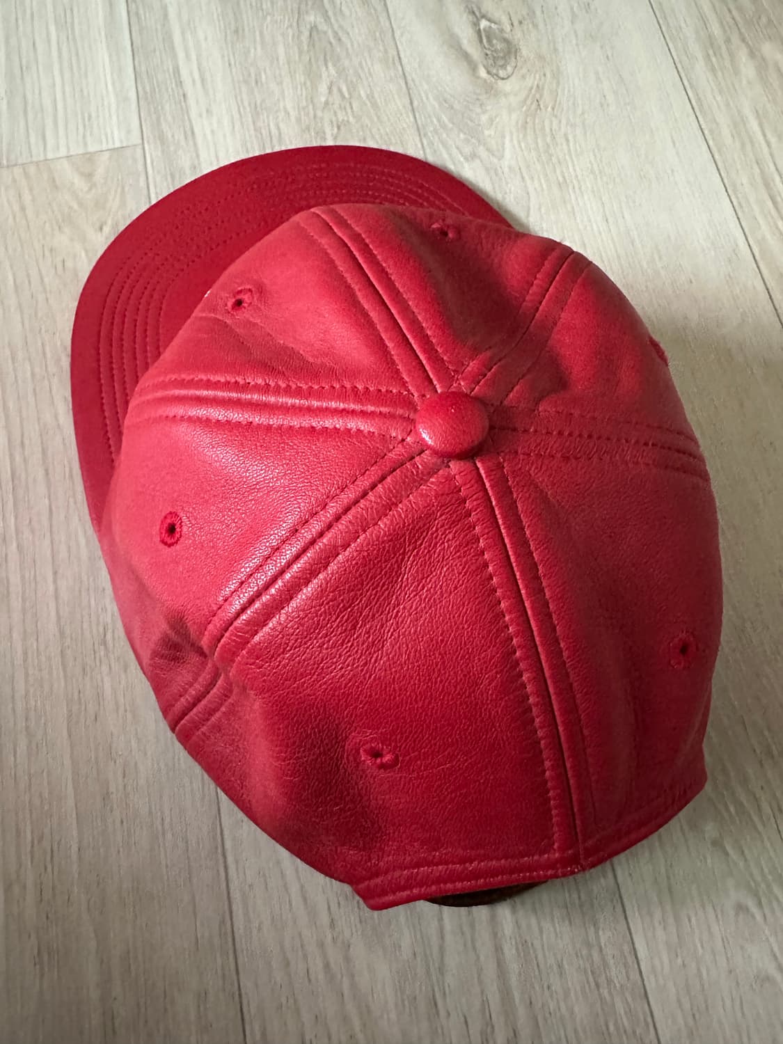 supreme leather cap 상품이미지2