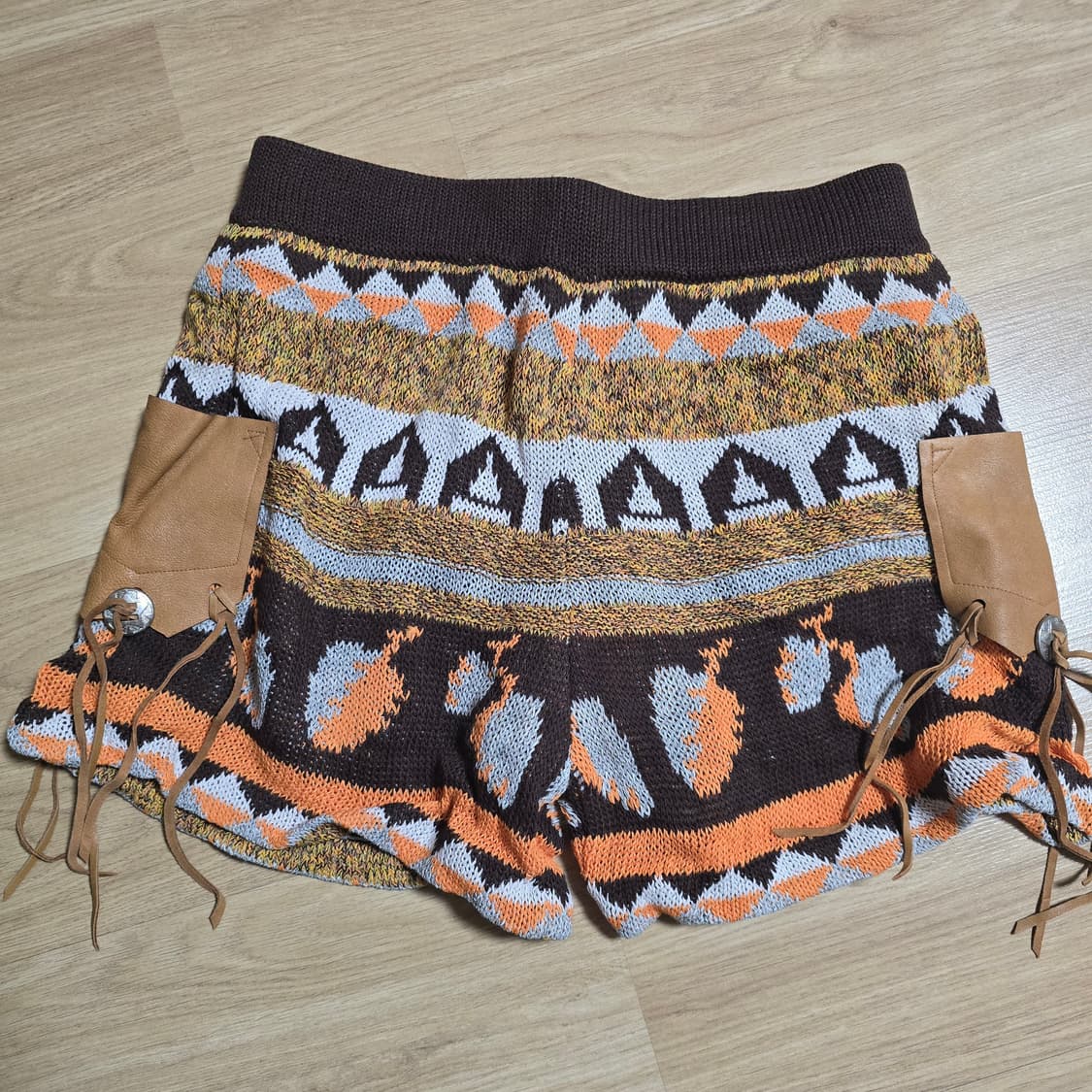 노스페이스 니트반바지 보헤미안 에스닉 쇼츠 웨스턴 노스페이스 반바지 상품이미지1