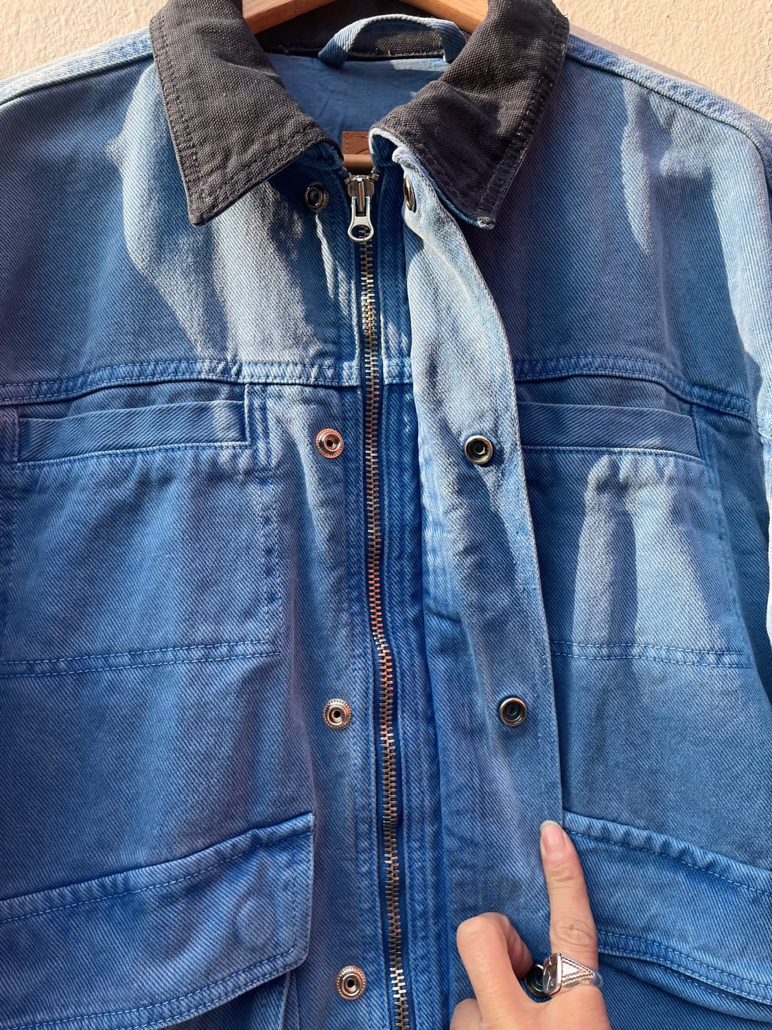 빈티지 스카이블루 워크자켓 상품이미지9
