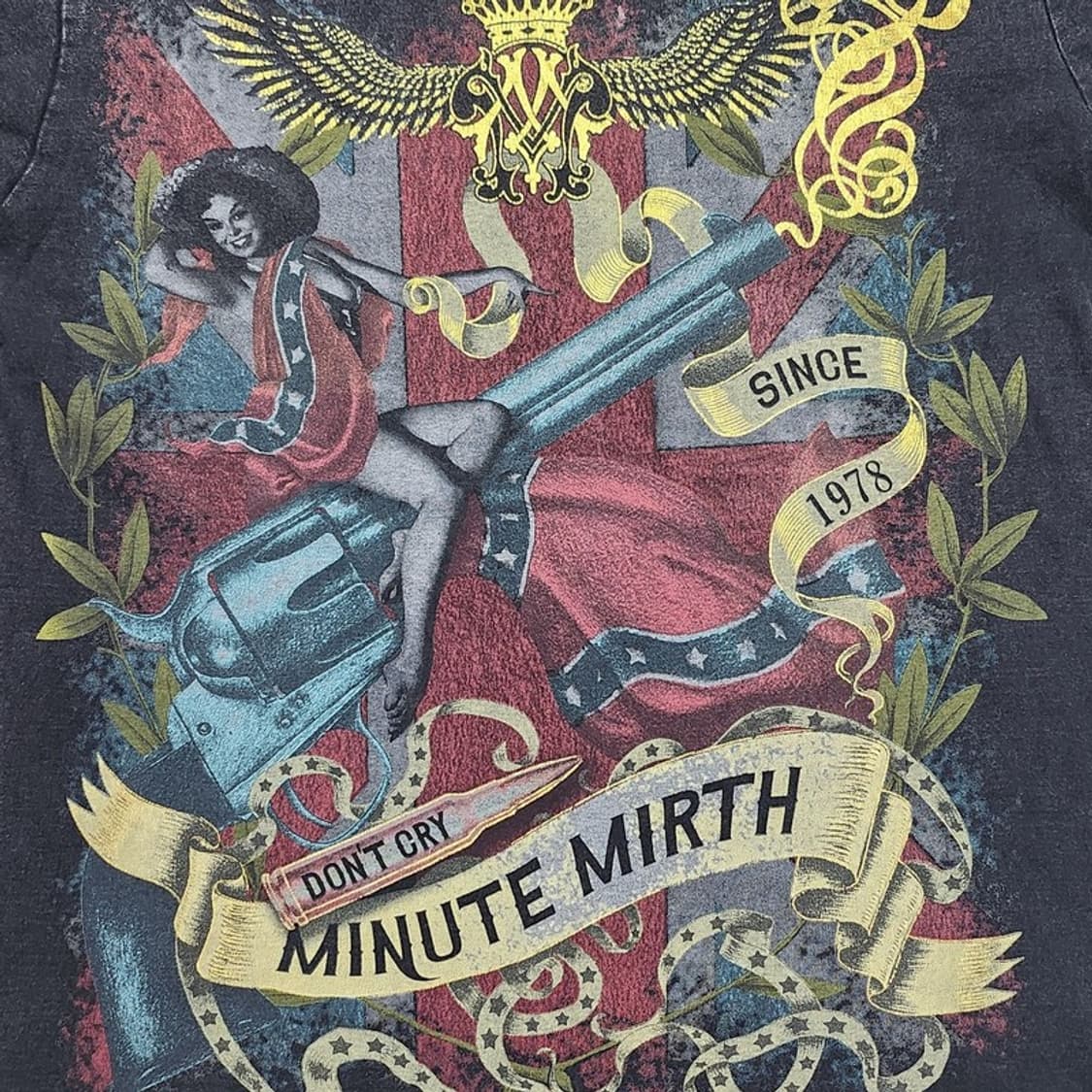MINUTE MIRTH 피그먼트 반팔 L 상품이미지2