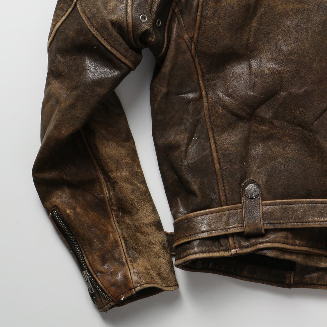 HUMAN BEING 레더 더블라이더 자켓   상품이미지9