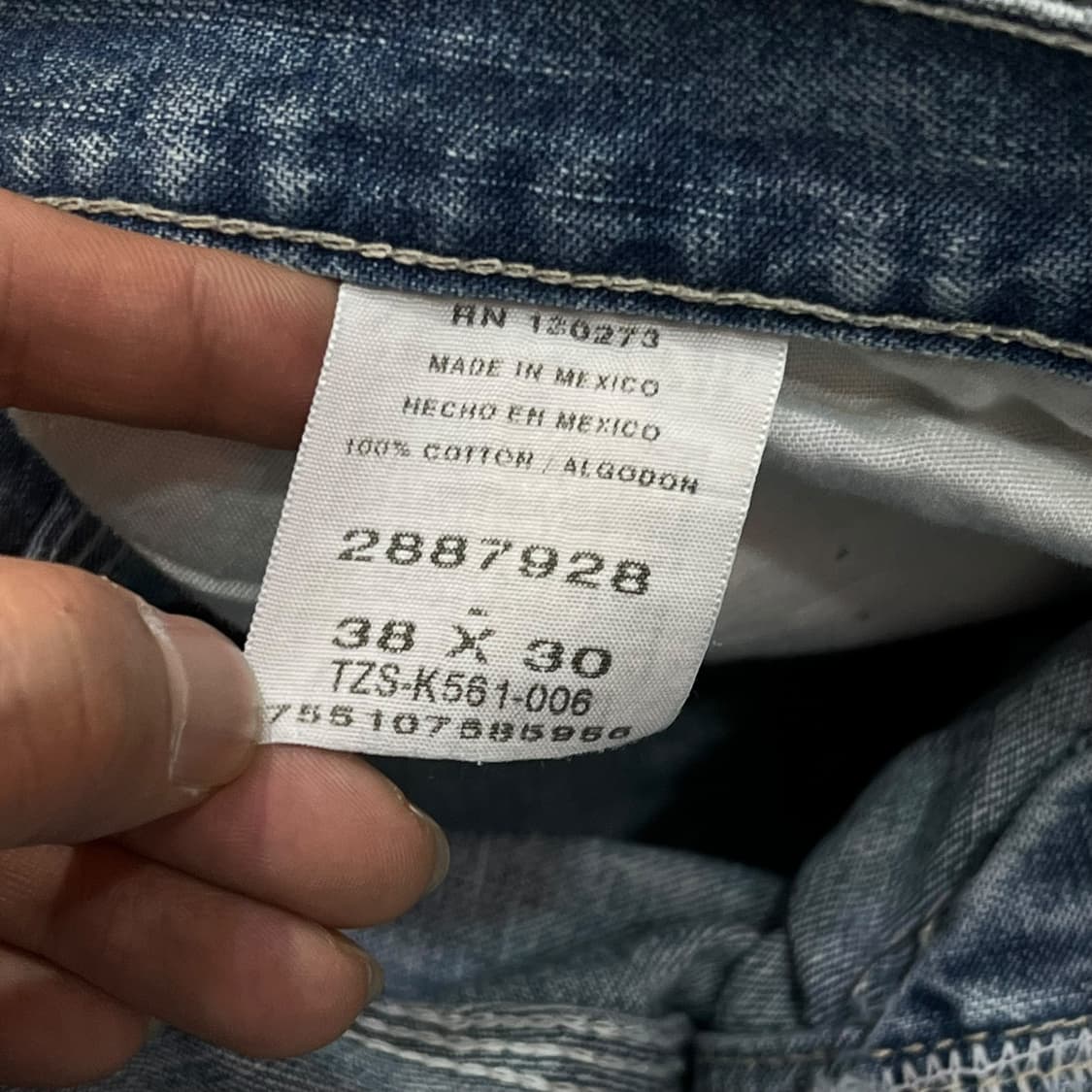  리 덩가리 카펜터 데님팬츠 y14328 상품이미지8