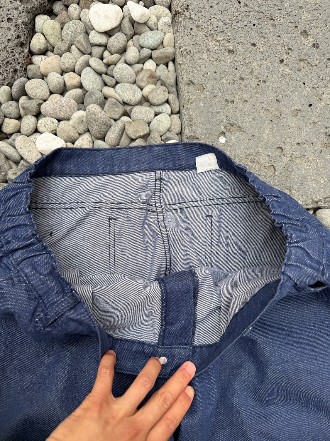 1990s BARBE BLEUE FRENCH DENIM 데님프렌치워크팬츠 상품이미지7