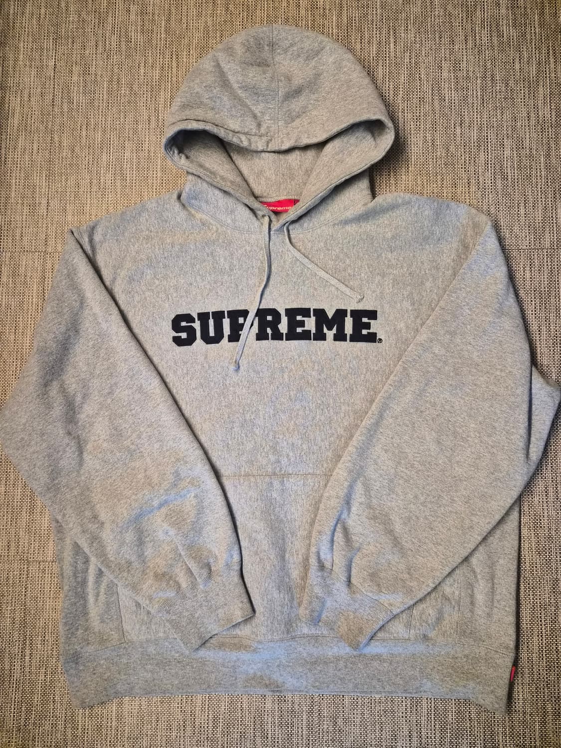 슈프림 컬리지에이트 후드티 24ss 헤더그레이 상품이미지1