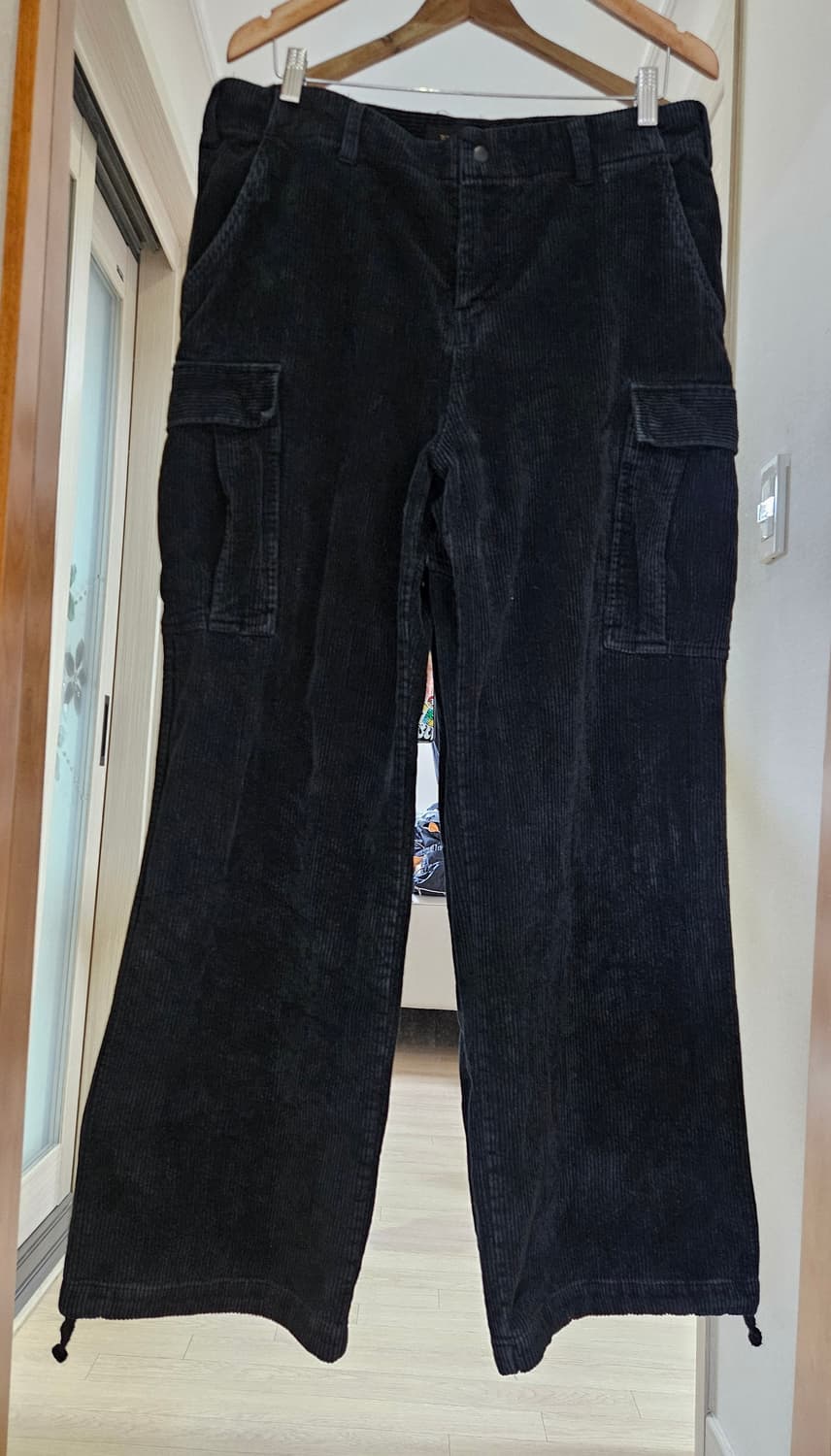 블랙아웃 코듀로이 카고팬츠 XL 상품이미지1