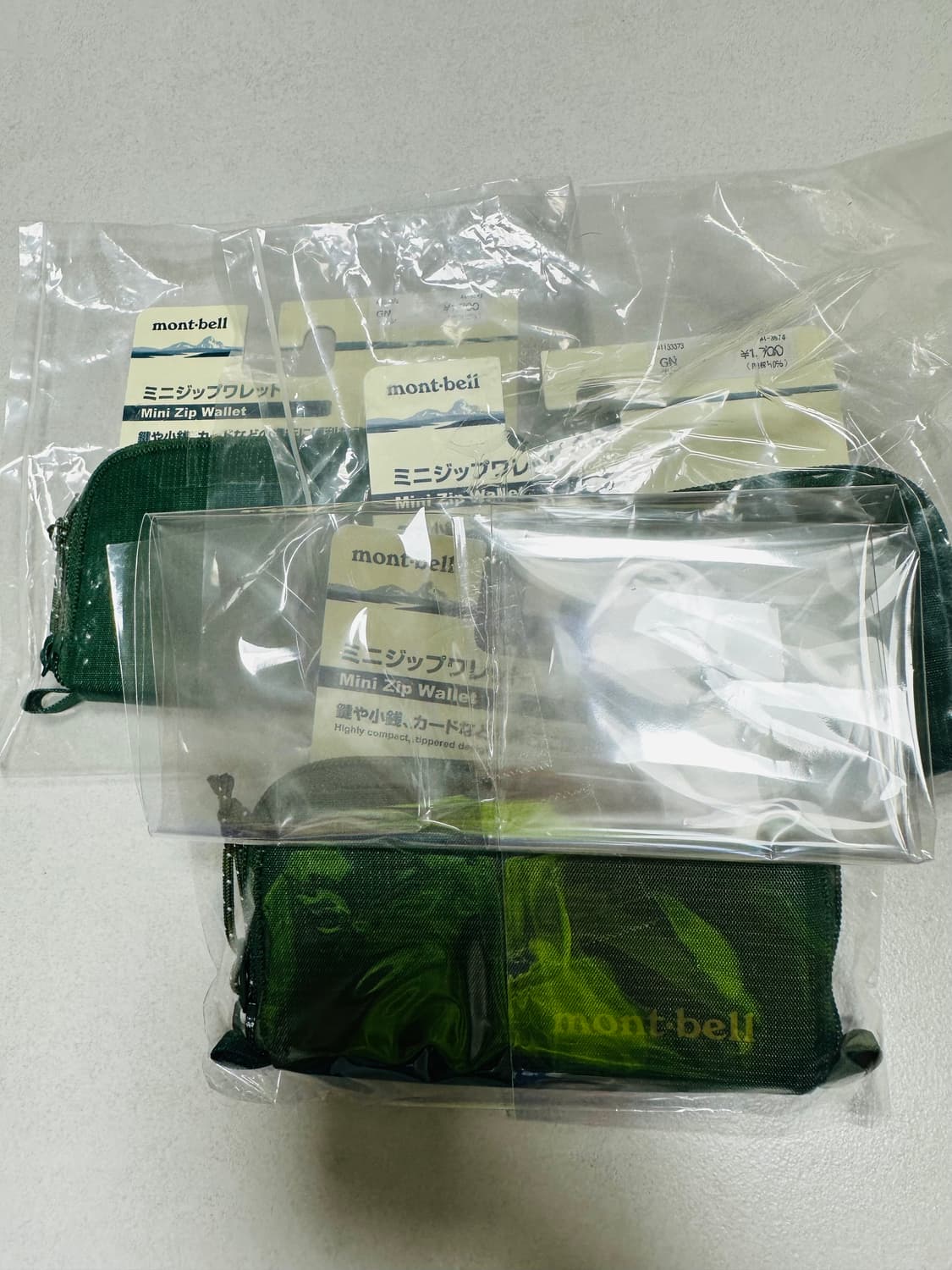 [새상품/무배/그린] 몽벨 미니 지갑 주우재 카드지갑 113337 상품이미지1