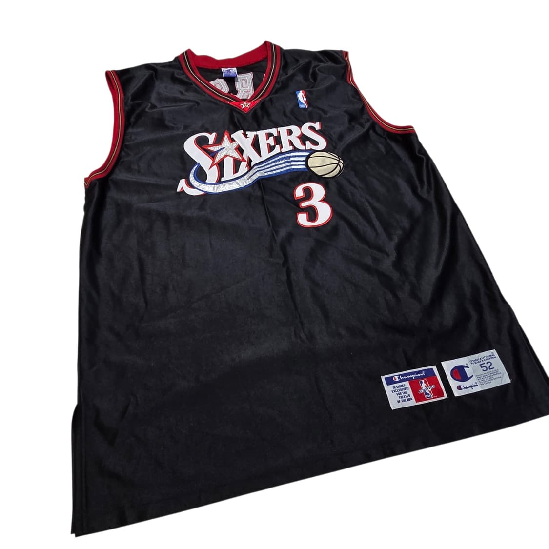 Champion 챔피온 NBA 90s 세븐티식서스 아이버슨 져지  상품이미지3