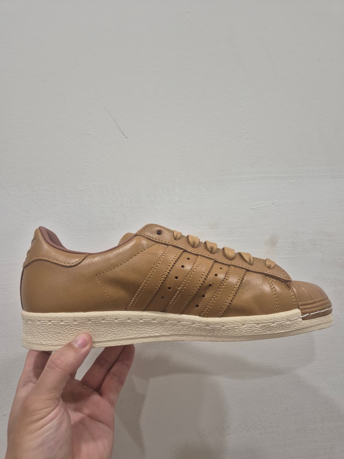 [새상품/260] 아디다스 슈퍼스타 82 서플라이어 컬러 크림 화이트 상품이미지3