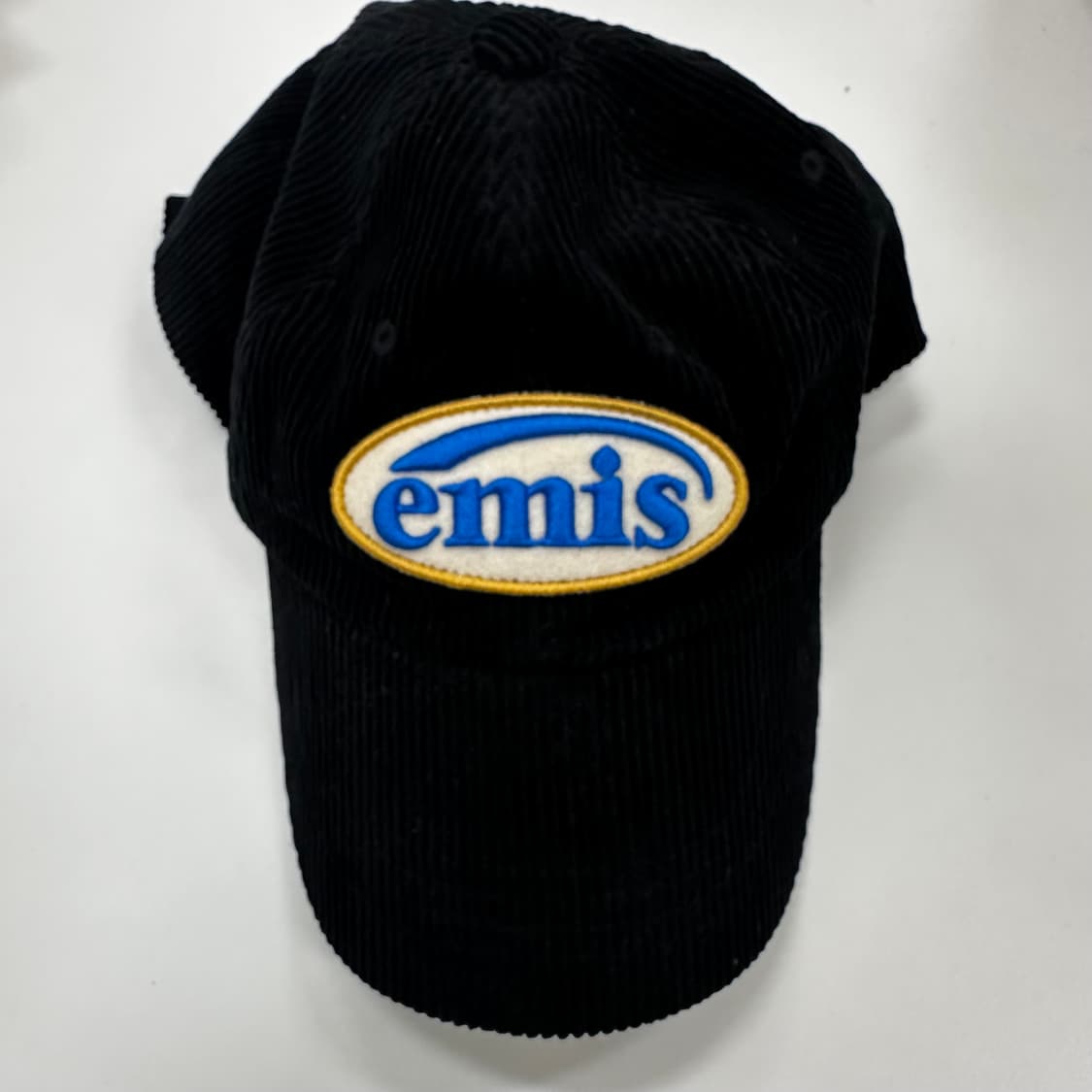 emis 이미스 코듀로이 볼캡 블랙 상품이미지2