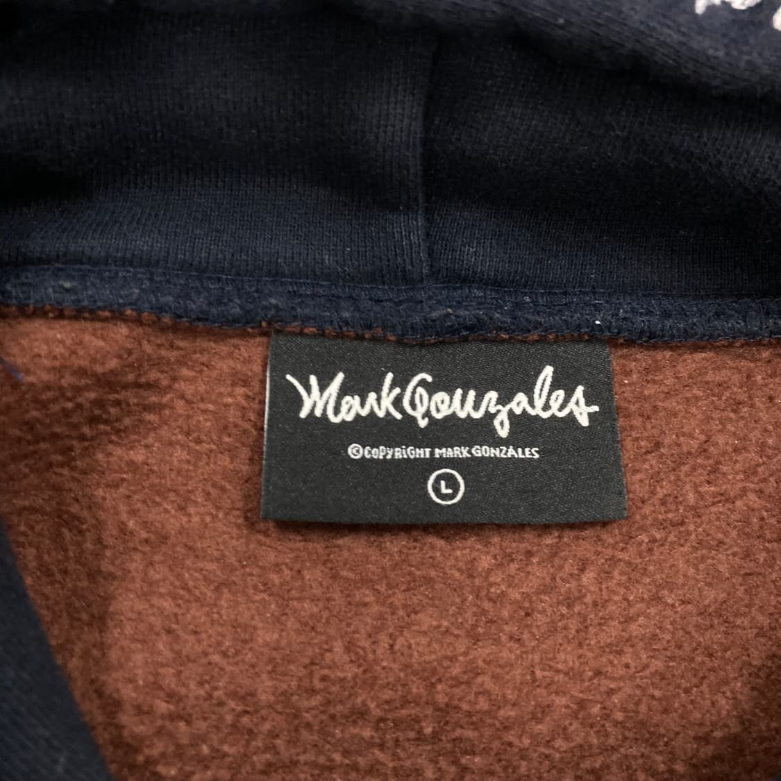 마크곤잘레스 믹스 컬러 스펠아웃 로고 후드티 상품이미지4