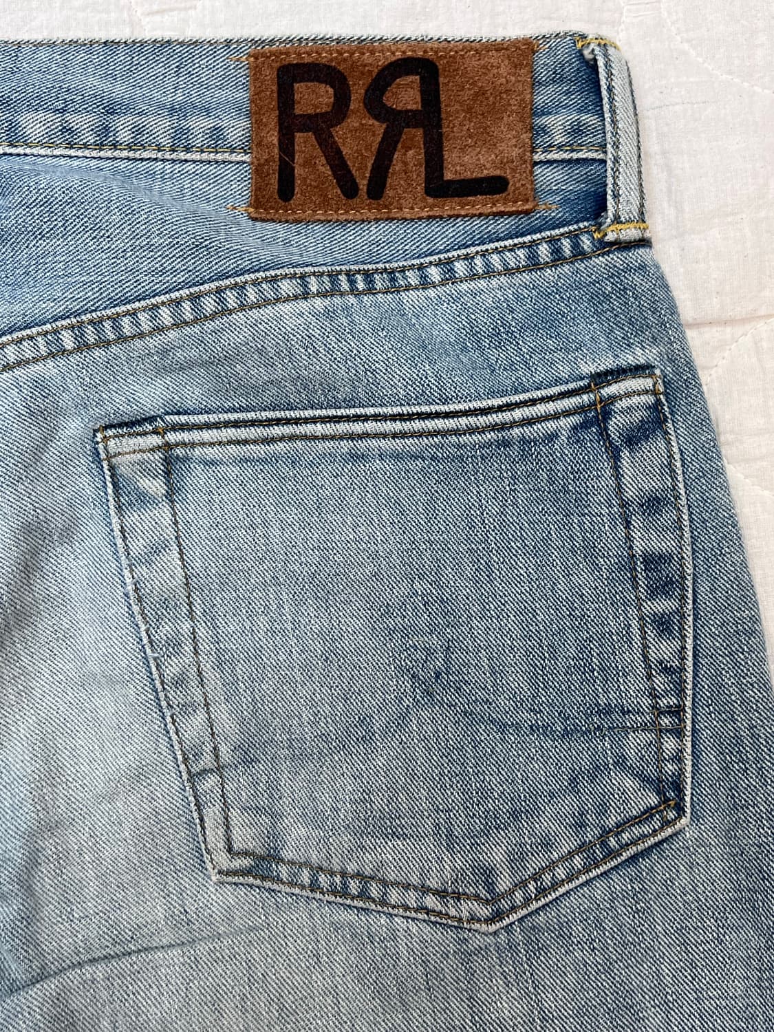 RRL 스트레이트 레그 핏 USA 메이드 셀비지 31/30 상품이미지2
