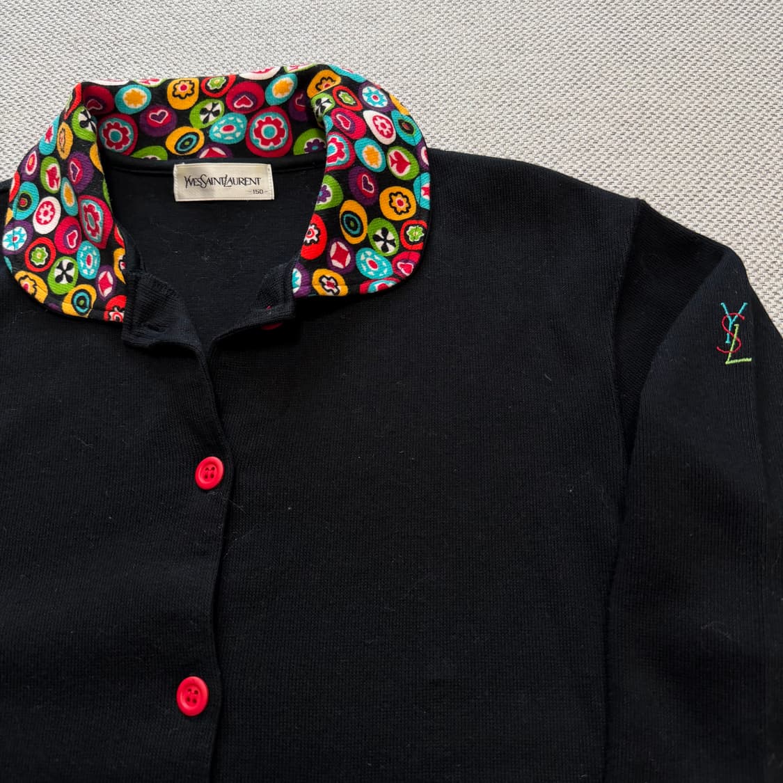 YSL 입생로랑 카라 가디건 상품이미지2