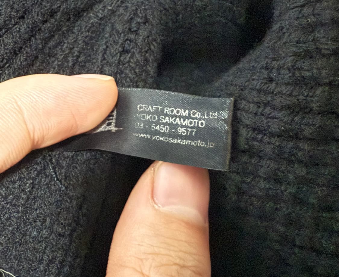 요코 사카모토 니트 버킷햇 상품이미지4