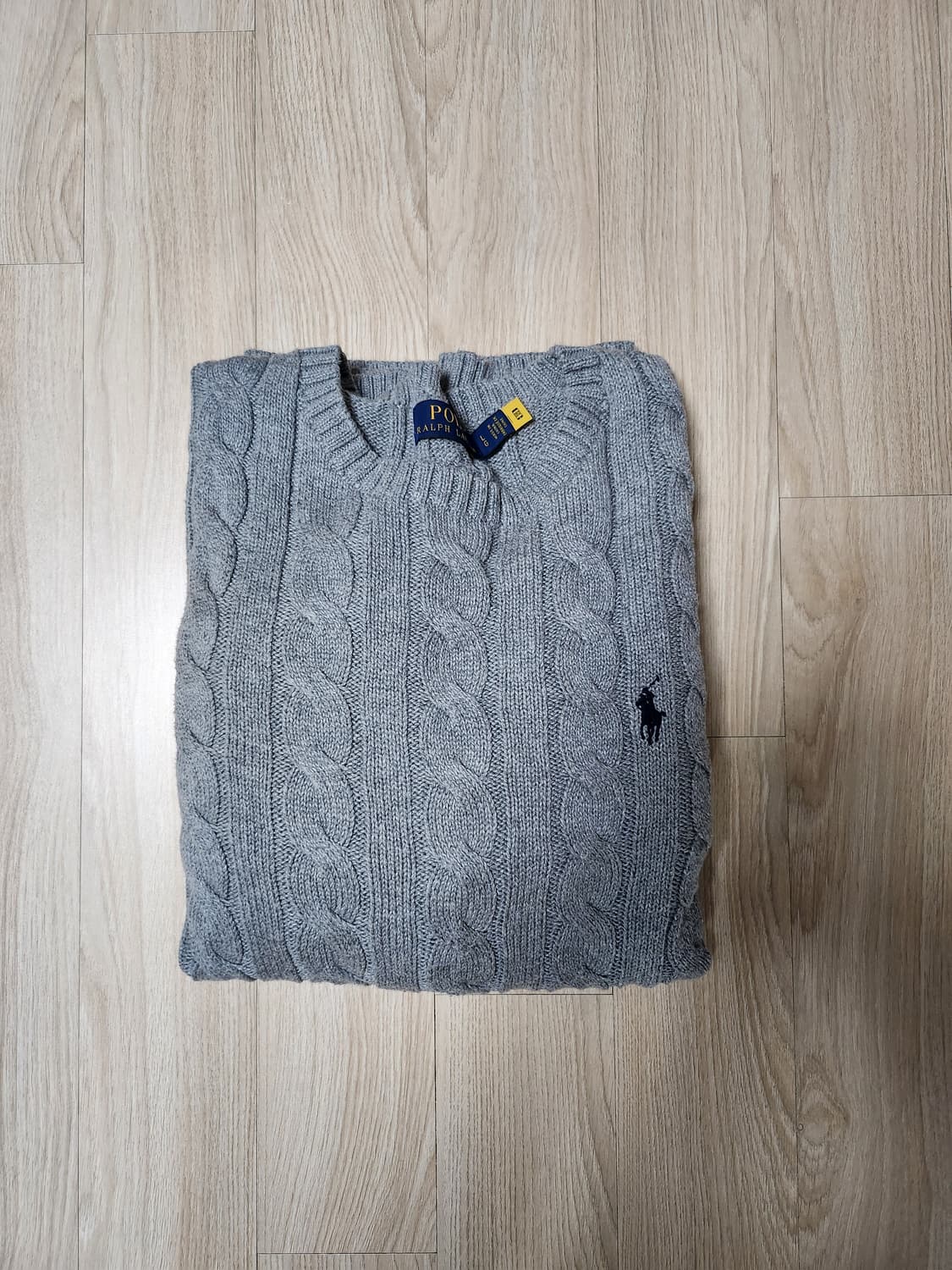 폴로랄프로렌 케이블니트 (L 상품이미지3