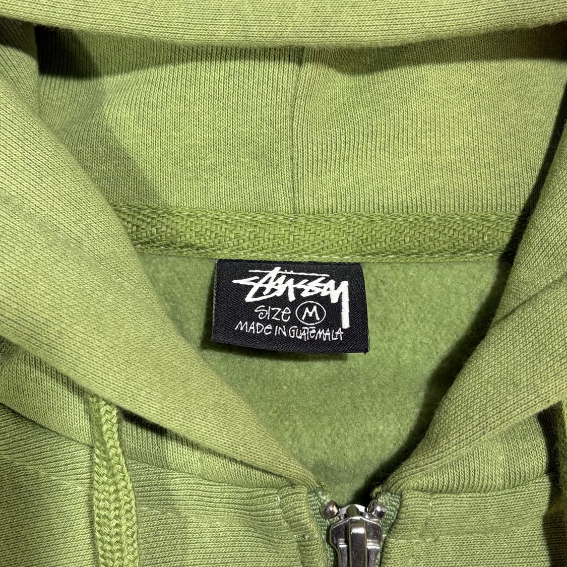 스투시 스켈레톤 8볼 그래픽 후드집업 상품이미지4