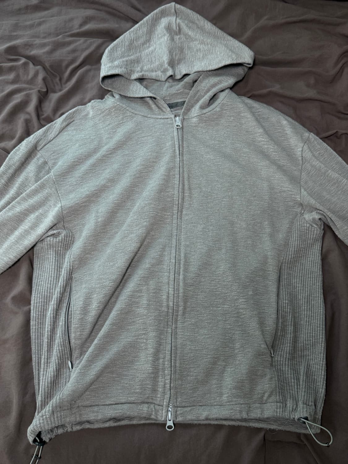 999휴머니티 Slub Wool Hooded Zip Up 2사이즈 상품이미지3