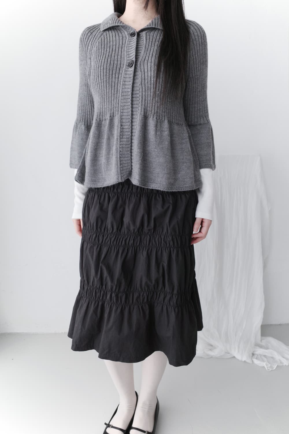 flared knit cardigun 상품이미지8