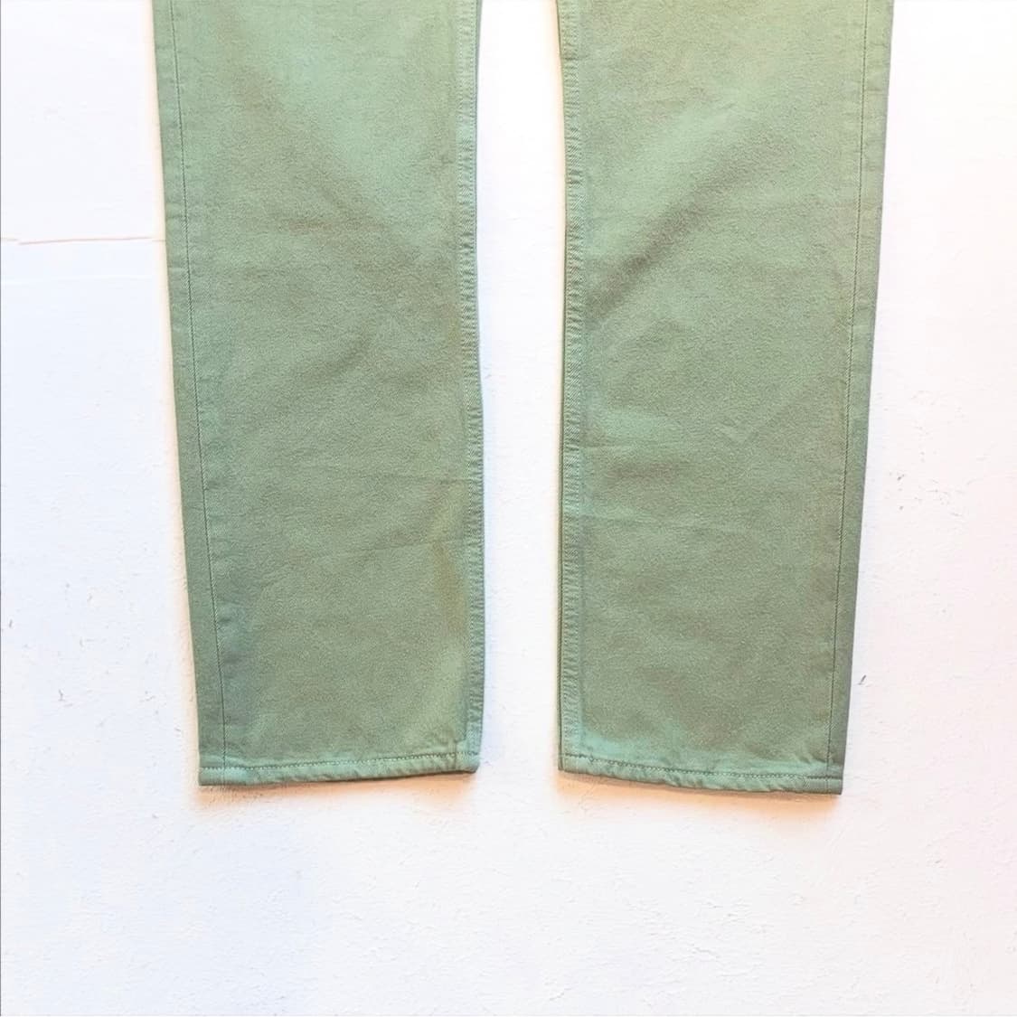 90's 리바이스 501 모스그린 데님진 상품이미지4