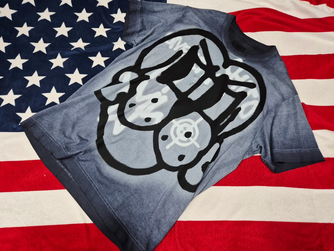 Givenchy 지방시 치토 스프레이 반팔 티셔츠 챠콜 상품이미지1