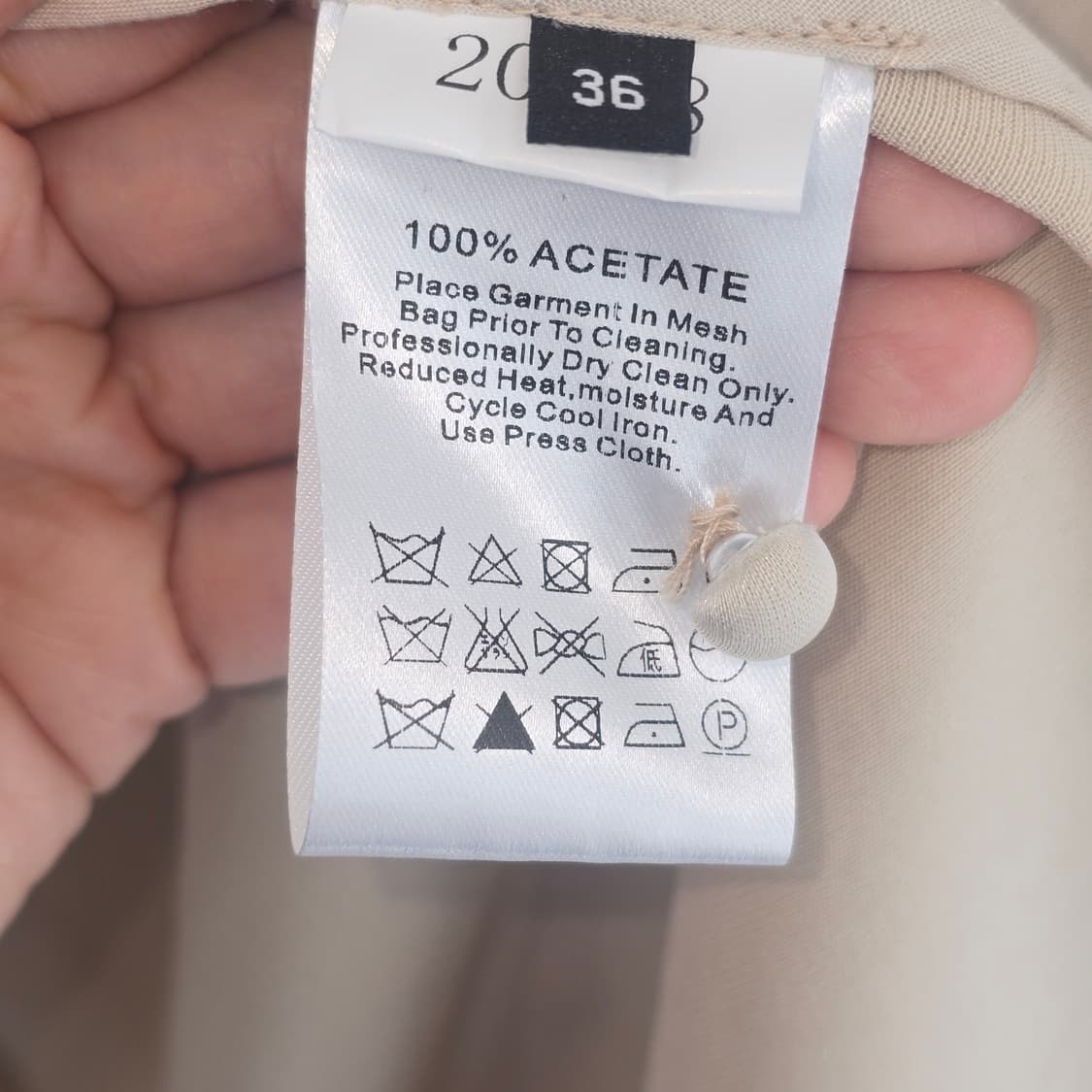 베이지 후드 지퍼 오픈형 원피스 상품이미지9