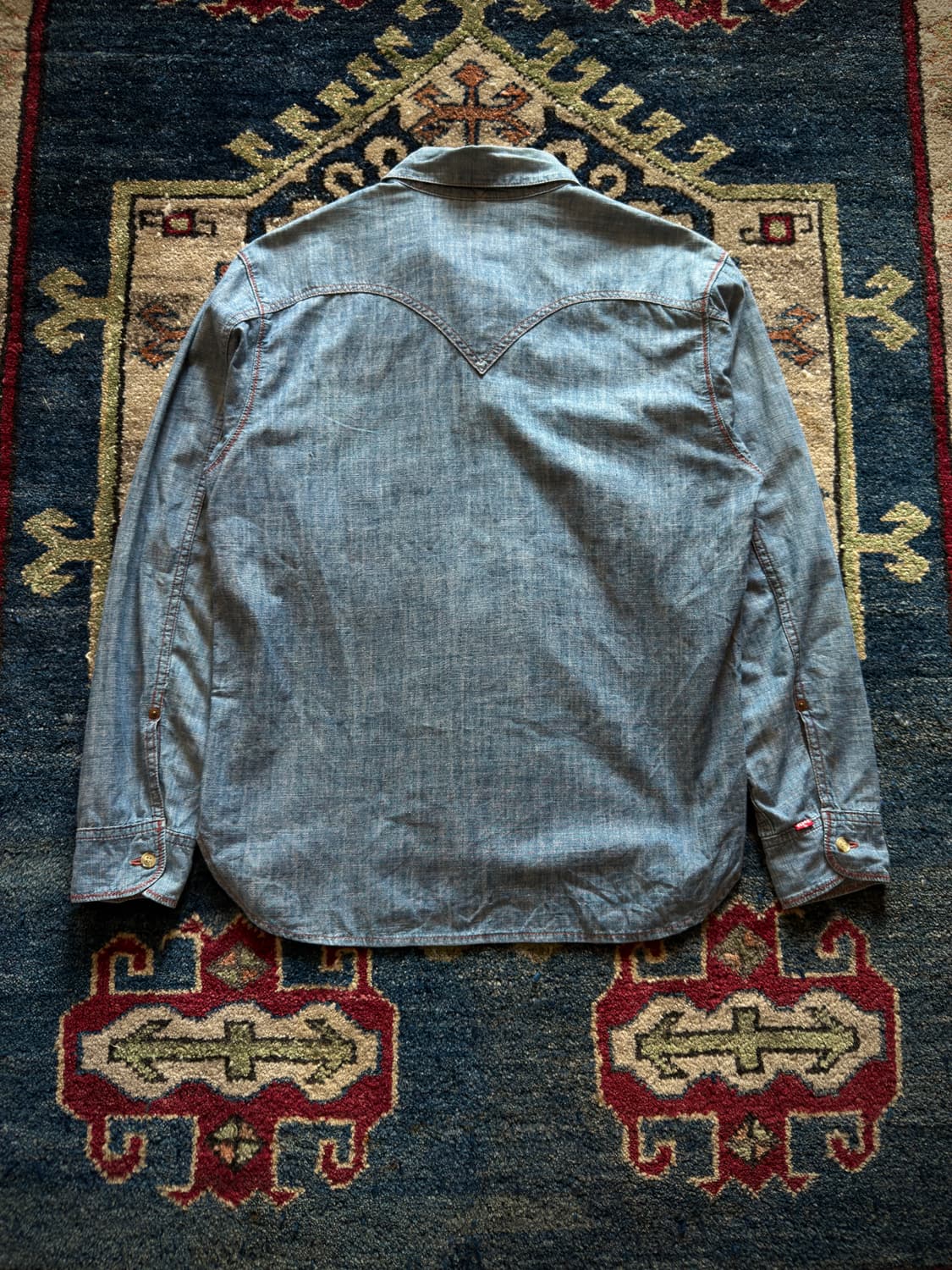 00s Levi's Rad tab Chambray shirt 상품이미지2