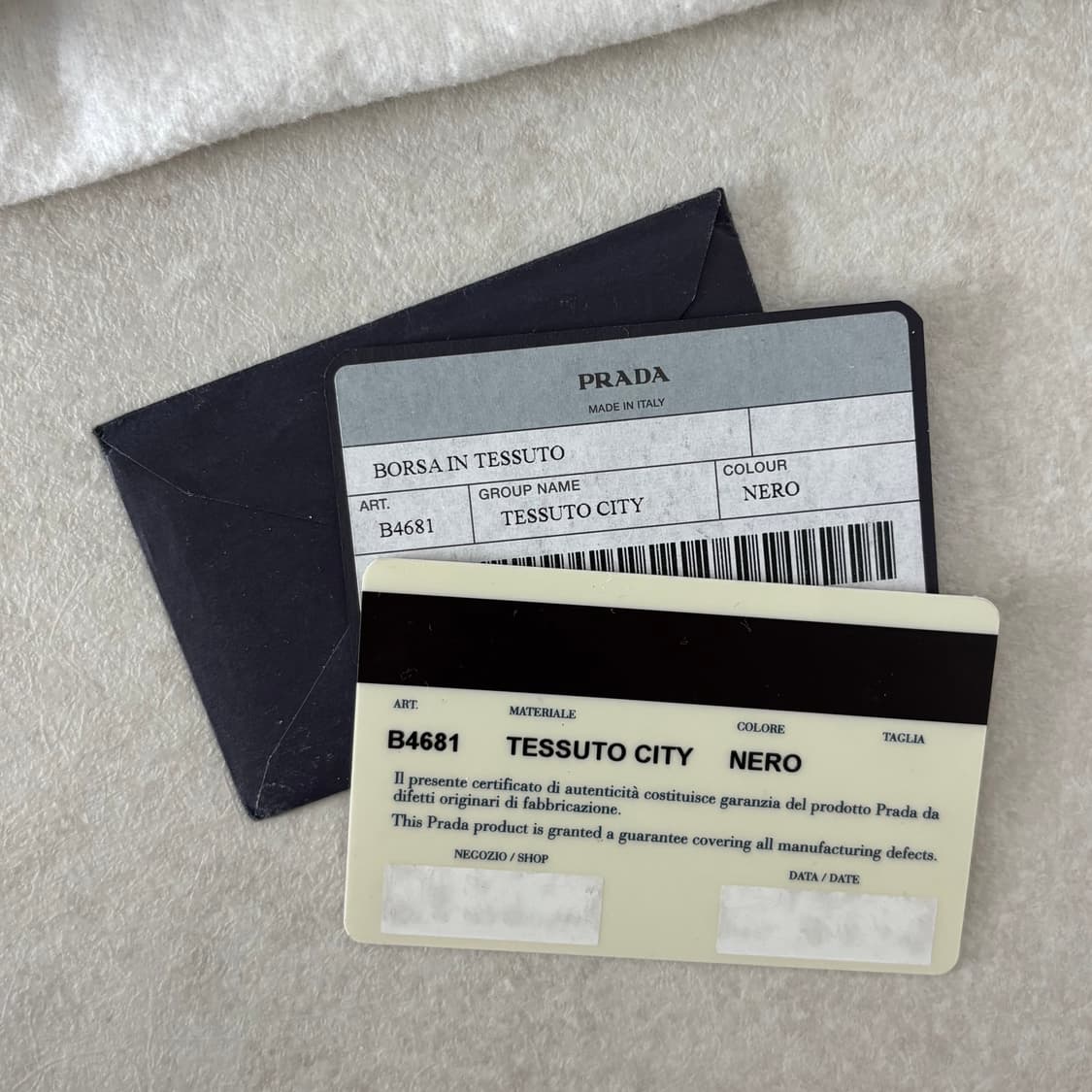 프라다 블랙 나일론 토트백 상품이미지9