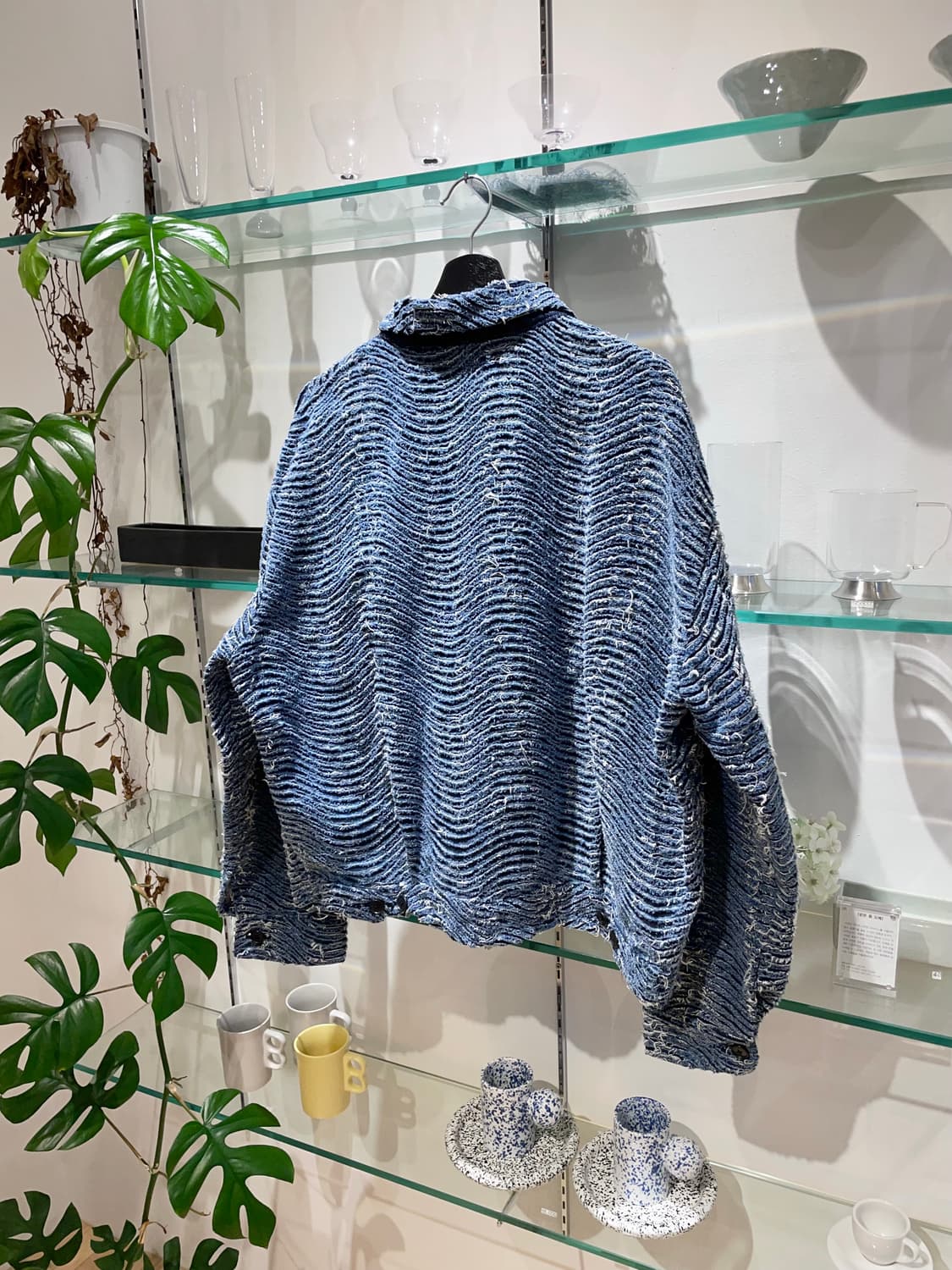 카미야 wave denim jacket 상품이미지5