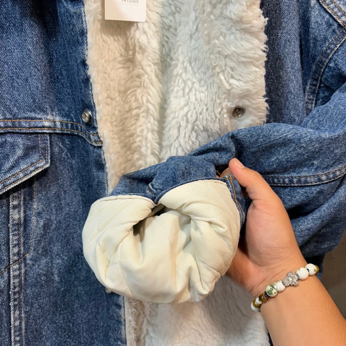 [M] LEVI's 리바이스 USA 빈티지 데님 쉐르파 자켓 상품이미지5