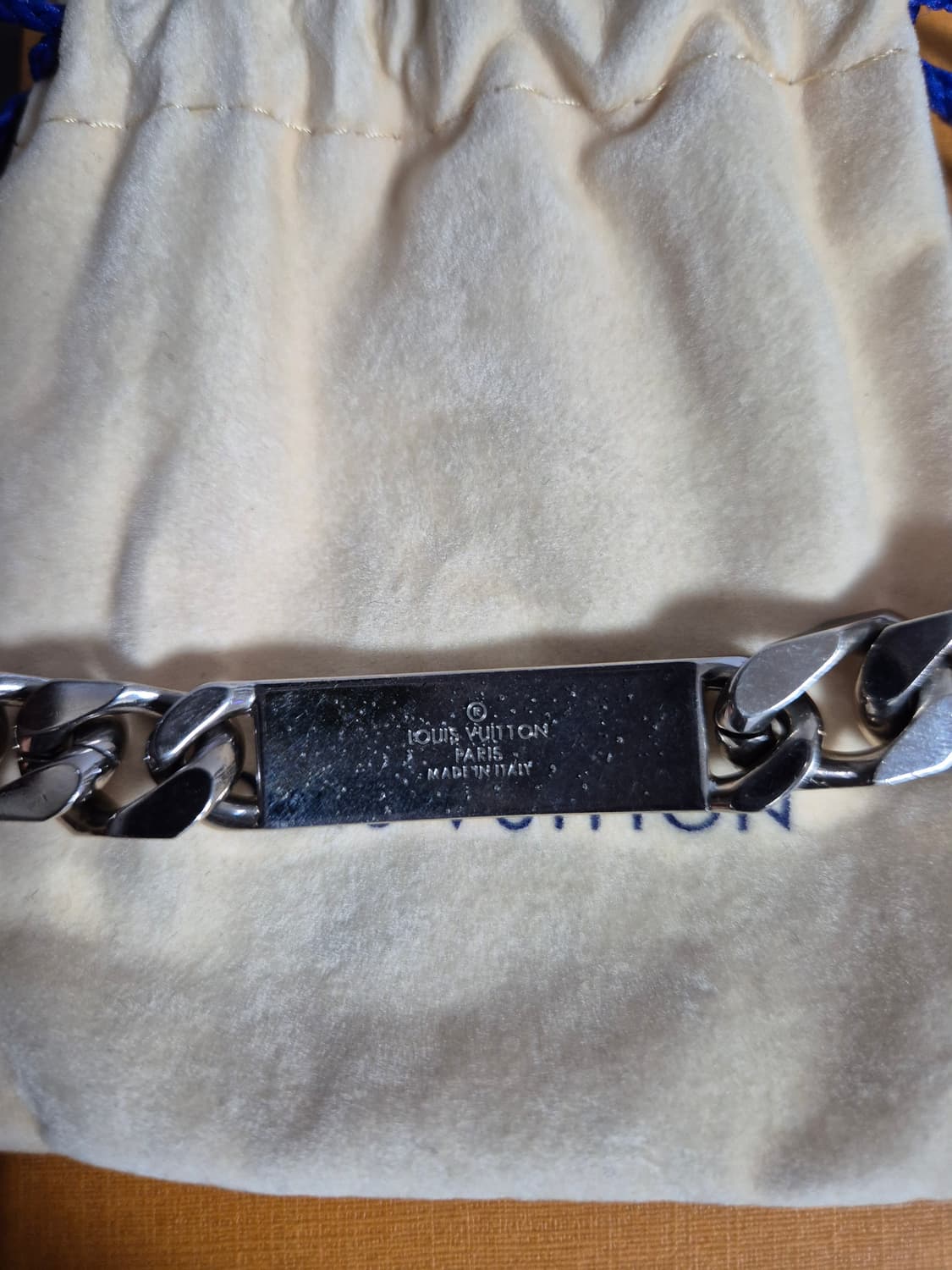 루이비통 모노그램 체인 브레이슬릿/M 상품이미지6