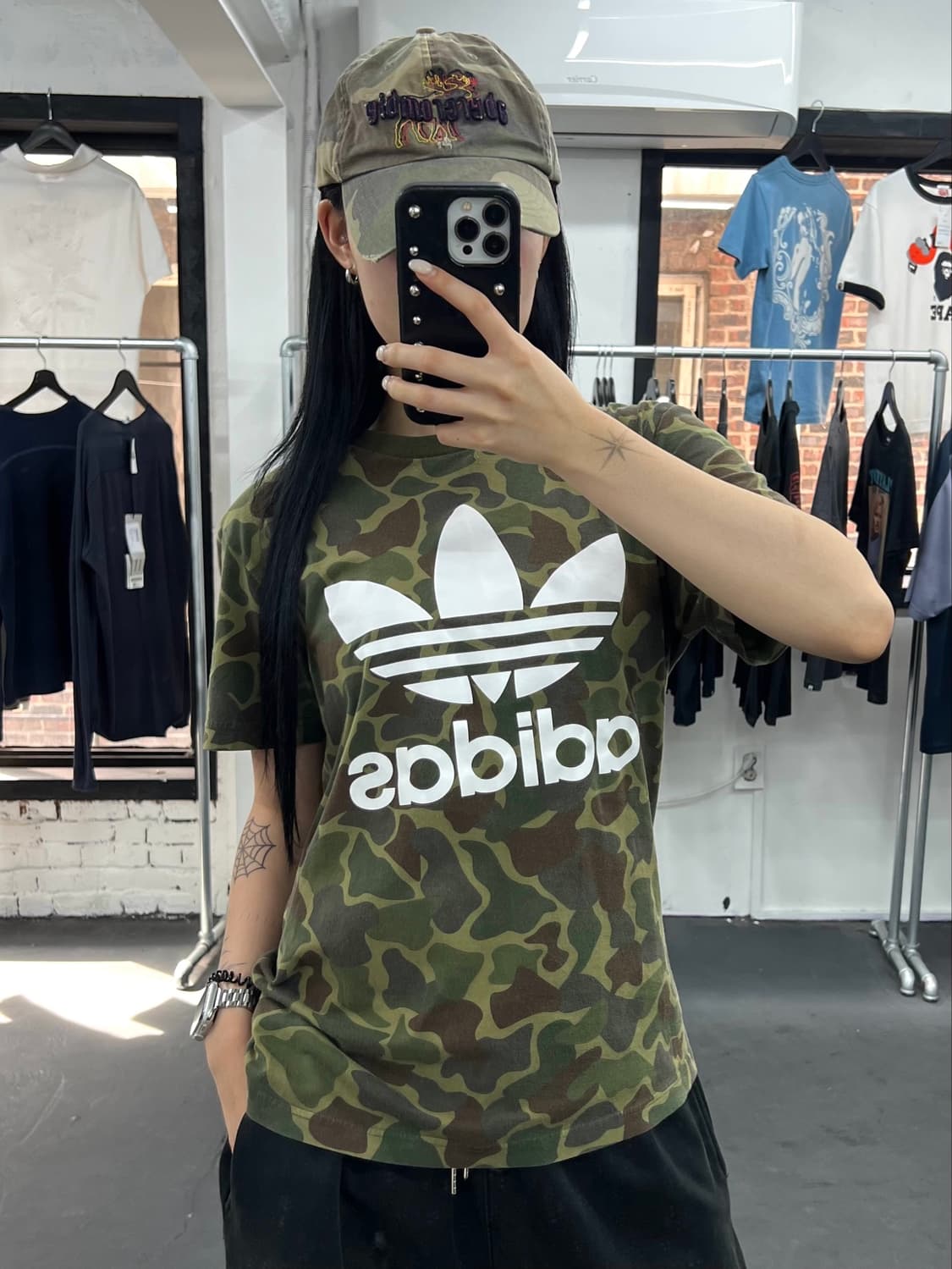 아디다스 파이버드 카모 티셔츠 상품이미지3