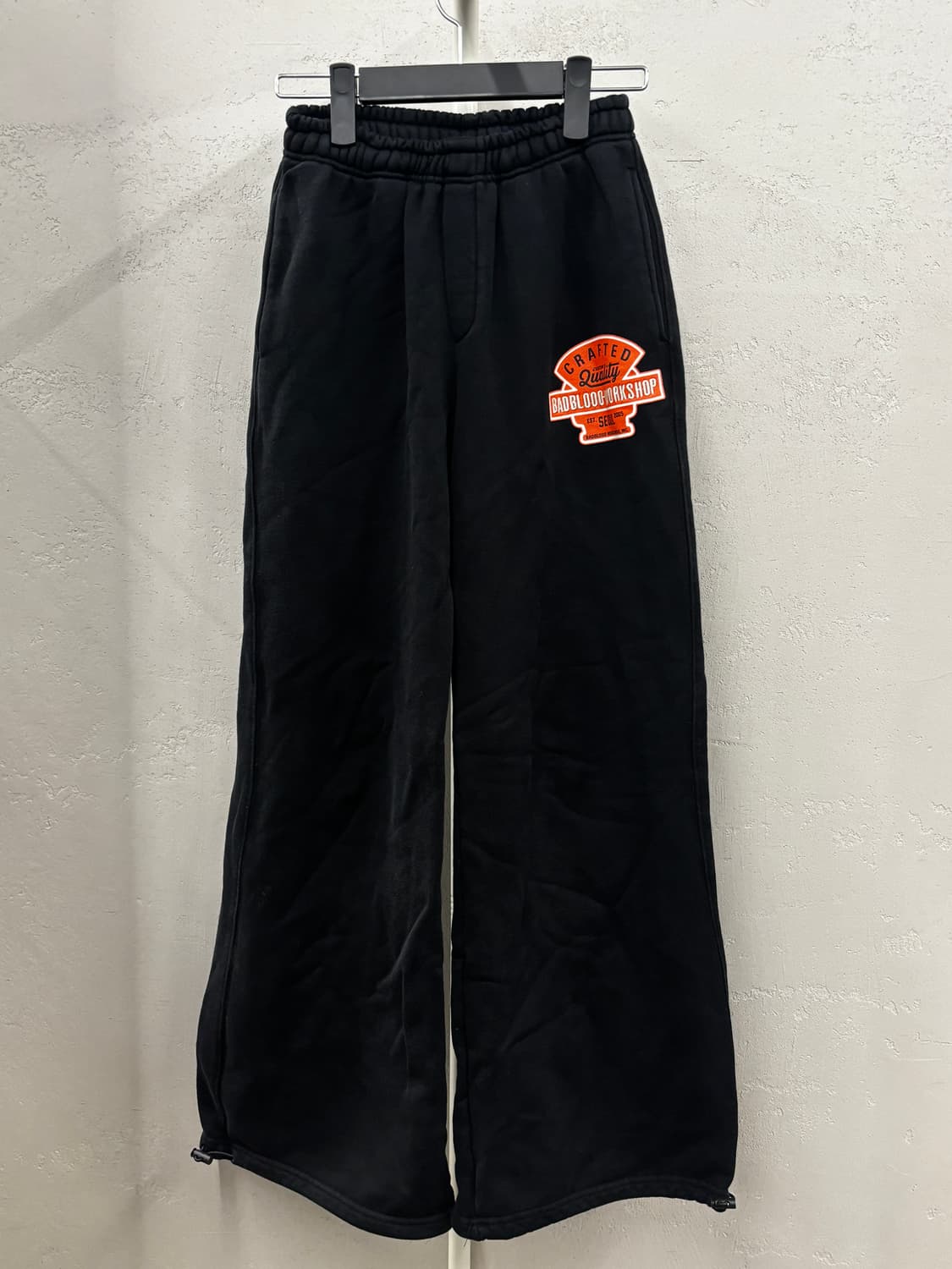 배드블러드 블랙 와이드 팬츠 XS 상품이미지2