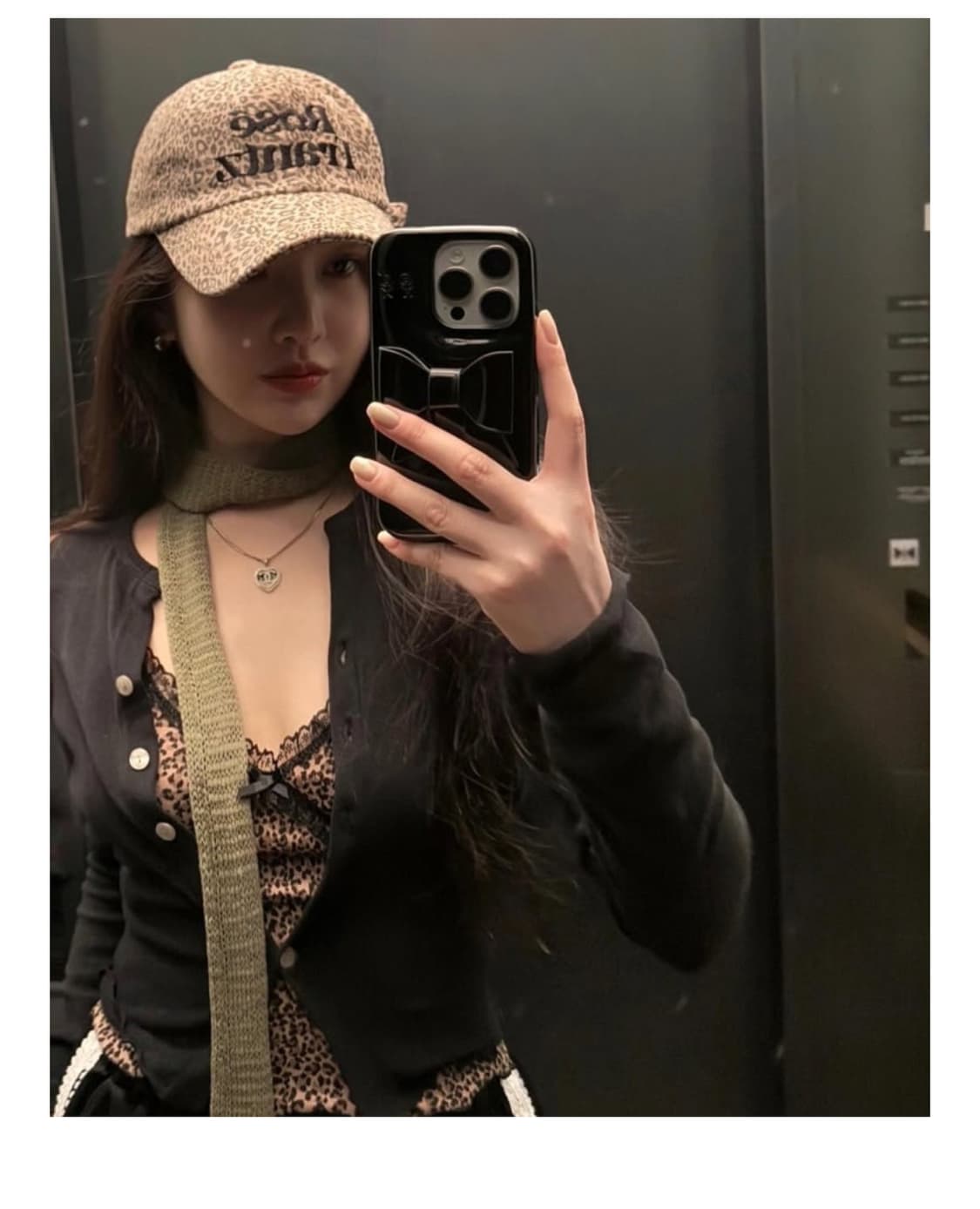 로제프란츠 레오파드 레이스 나시 F (조이 착용) 상품이미지1