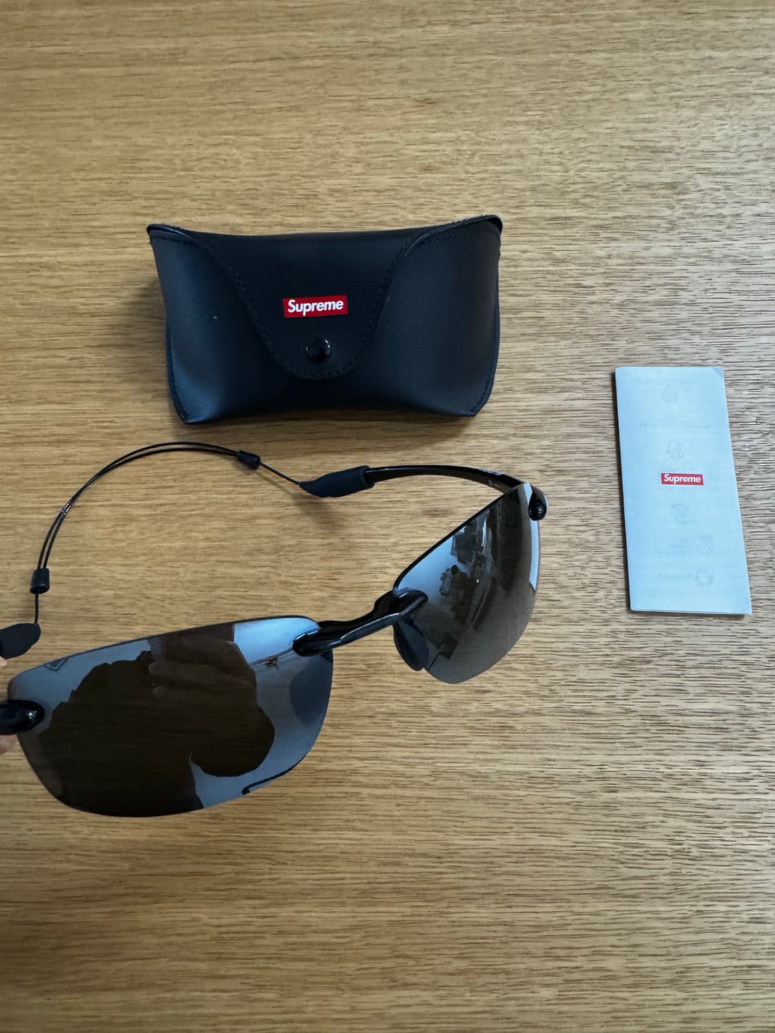 슈프림 퓨즈 선글라스 블랙 상품이미지1