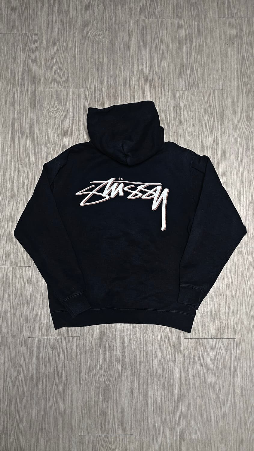 정품)스투시 아워레가시 음양 후드티 L 상품이미지3