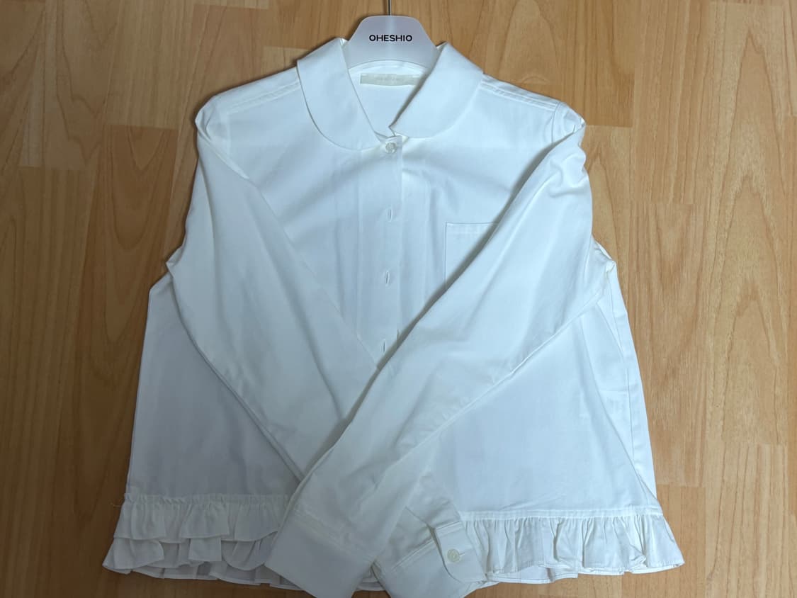 오헤시오 프릴 포켓 블라우스 상품이미지2