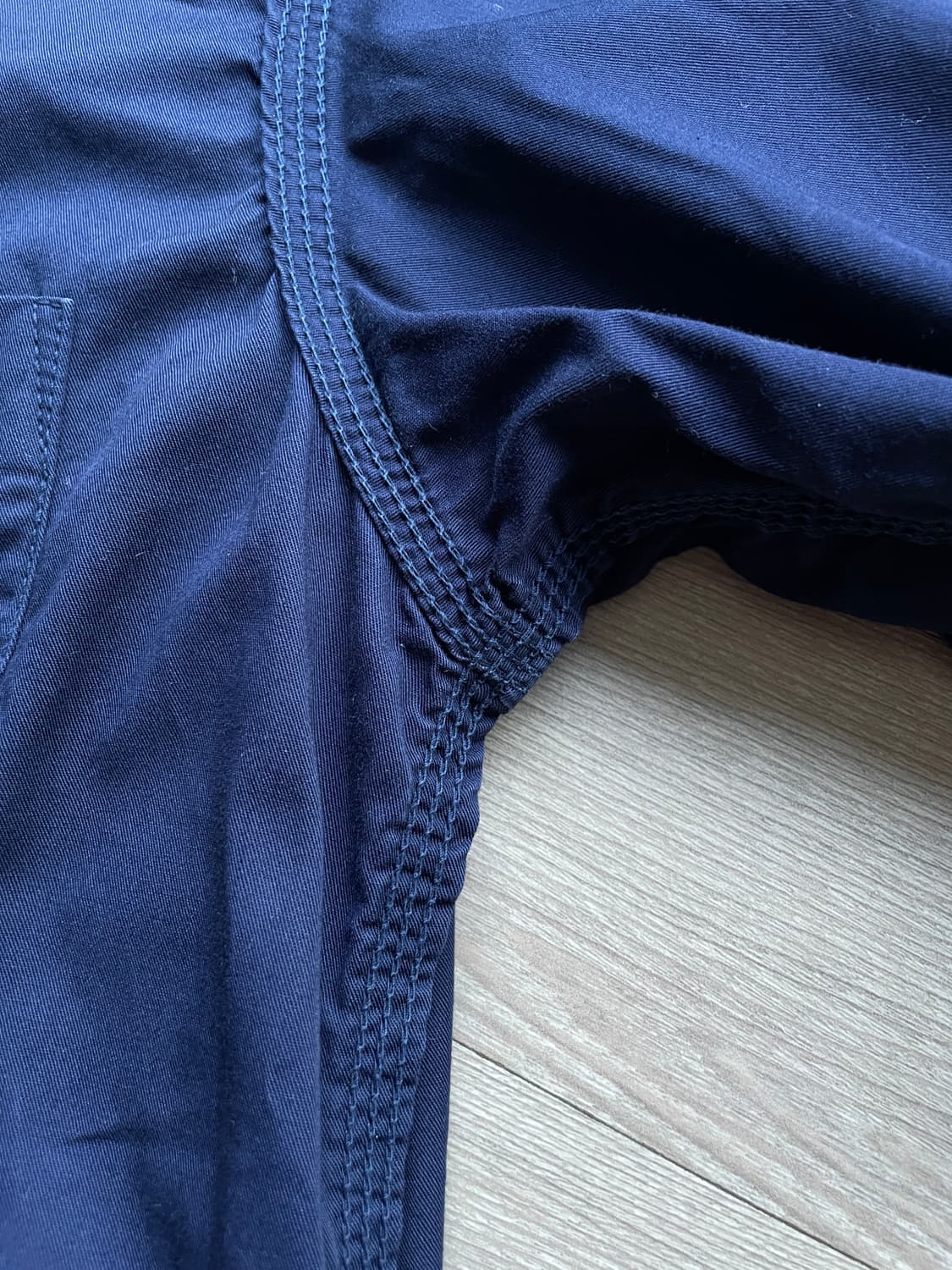 상리미트 네이비 코튼 셔츠 상품이미지9