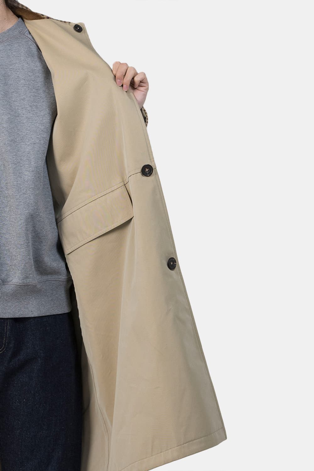 드레익스 리버시블 코트 상품이미지7